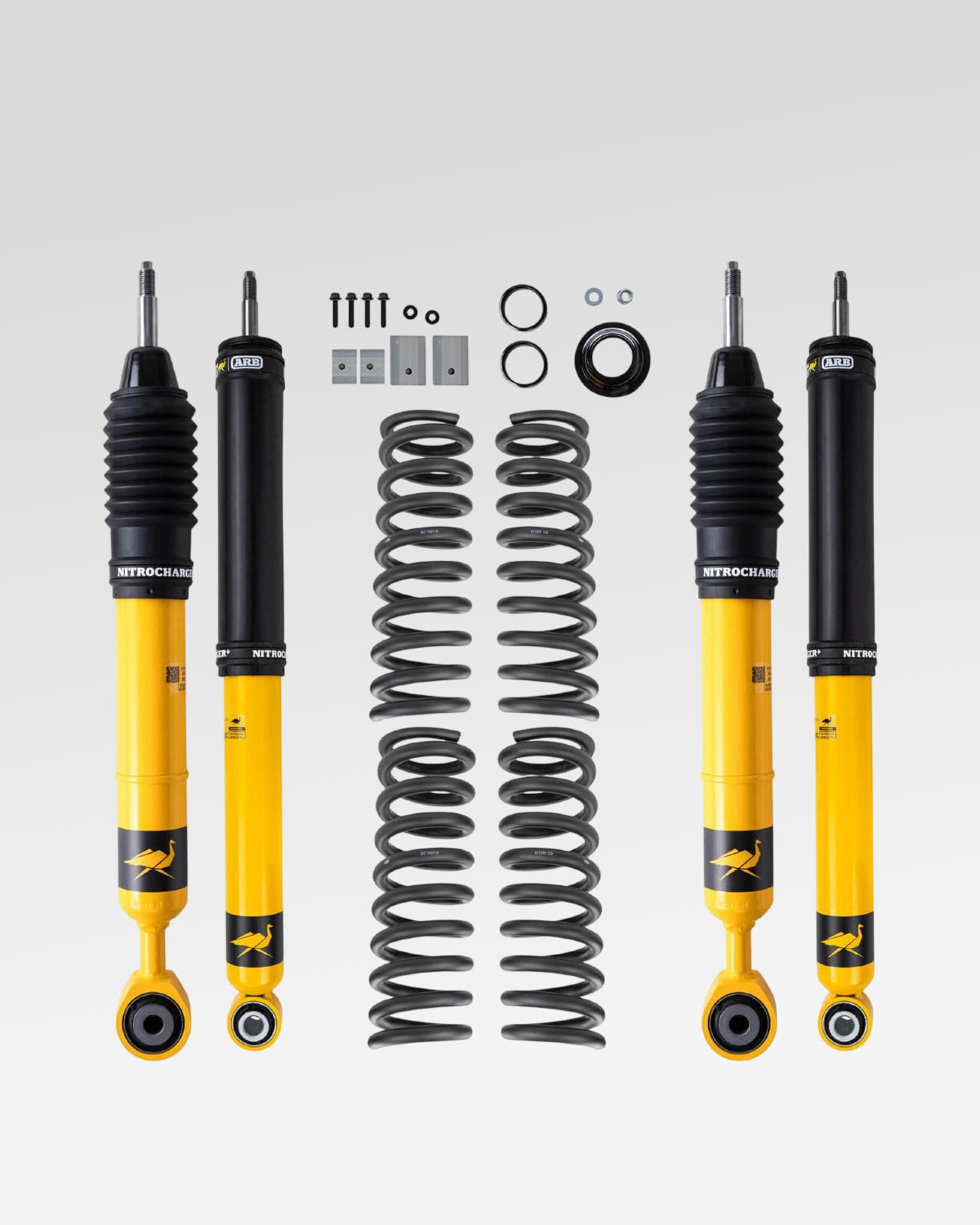 Old Man Emu Nitrocharger Plus Suspension Kit with 3 in Front Lift, 2 in Rear Lift, 0–330 lb Front Load Rating, and 440 lb Rear Load Rating for 3rd-Gen Tundra (2022–Present)