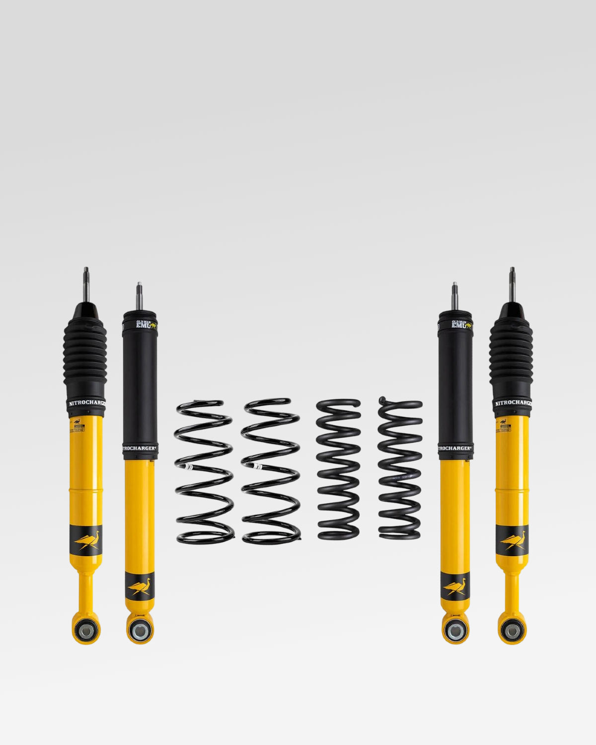 Old Man Emu Nitrocharger Plus Suspension Kit with 2.5 in Front Lift, 2 in Rear Lift, 0 lb Front Load Rating, and 0 lb Rear Load Rating for 5th-Gen 4Runner (2010–2024)