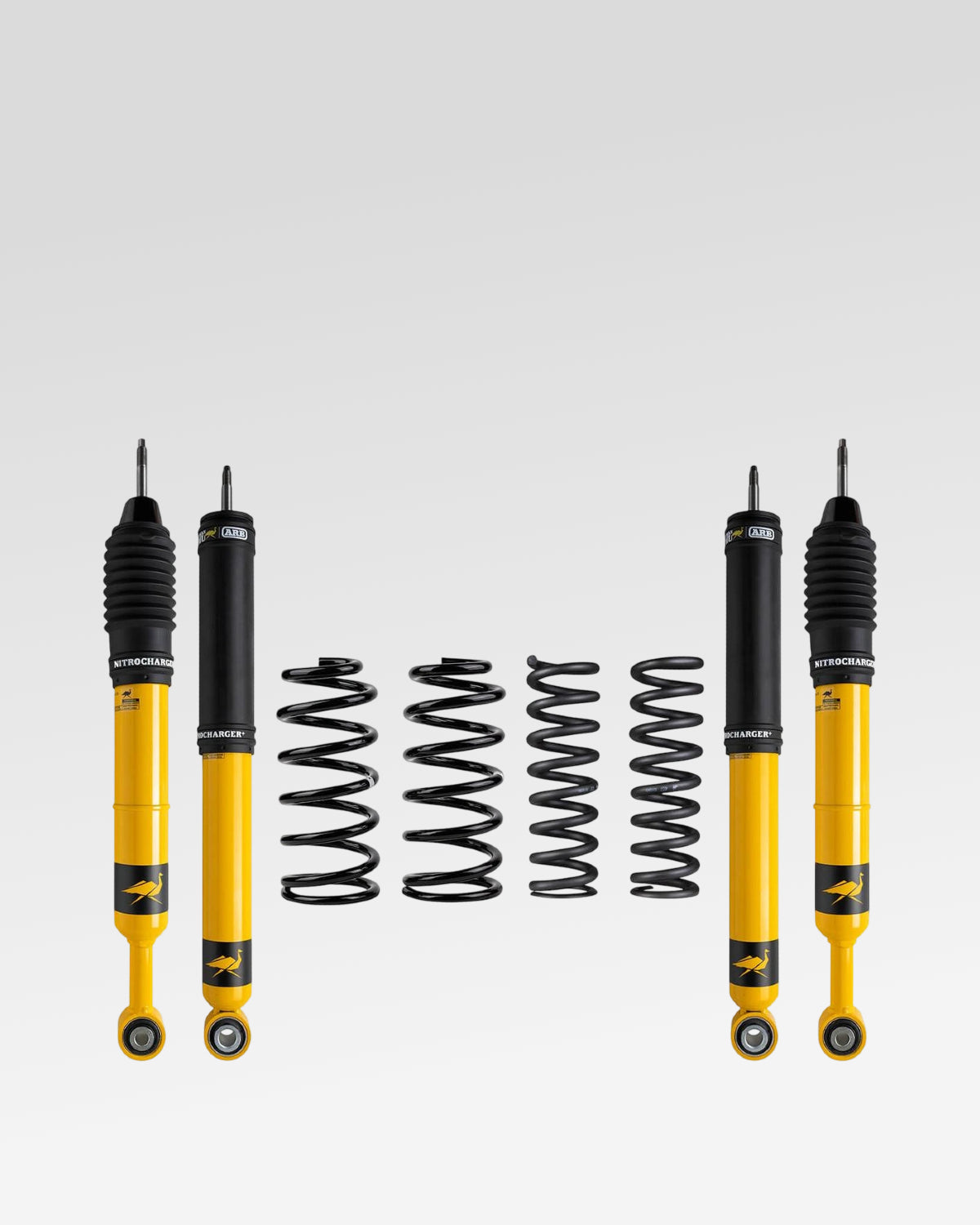 Old Man Emu Nitrocharger Plus Suspension Kit with 2.5 in Front Lift, 2 in Rear Lift, 220-330 lb Front Load Rating, and 880 lb Rear Load Rating for 5th-Gen 4Runner (2010–2024)