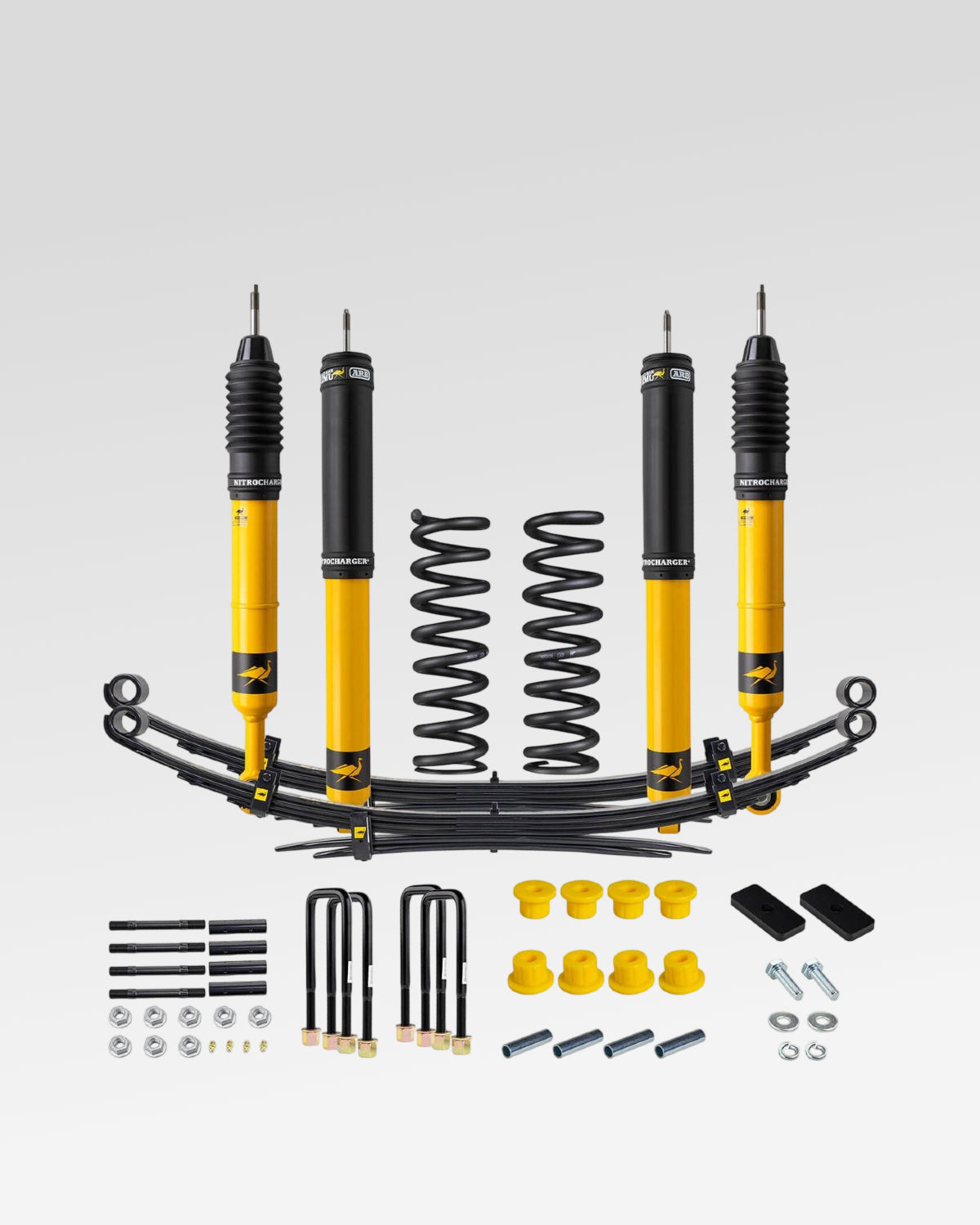 Old Man Emu Nitrocharger Plus Suspension Kit with 2 in Front Lift, 2 in Rear Lift, 0 lb Front Load Rating, and 0 lb Rear Load Rating for 3rd-Gen Tacoma (2016–2023)