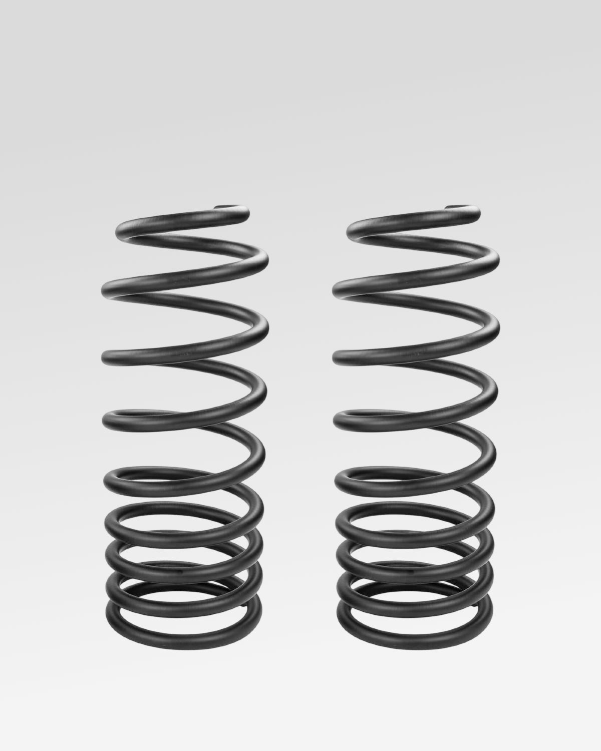 Old Man Emu Rear Dual-Rate Coil Springs in Black with 143–257 lbf/in Spring Rate and 18.3 in Free Height for Land Cruiser 250 Series (2024–Present) - Pair