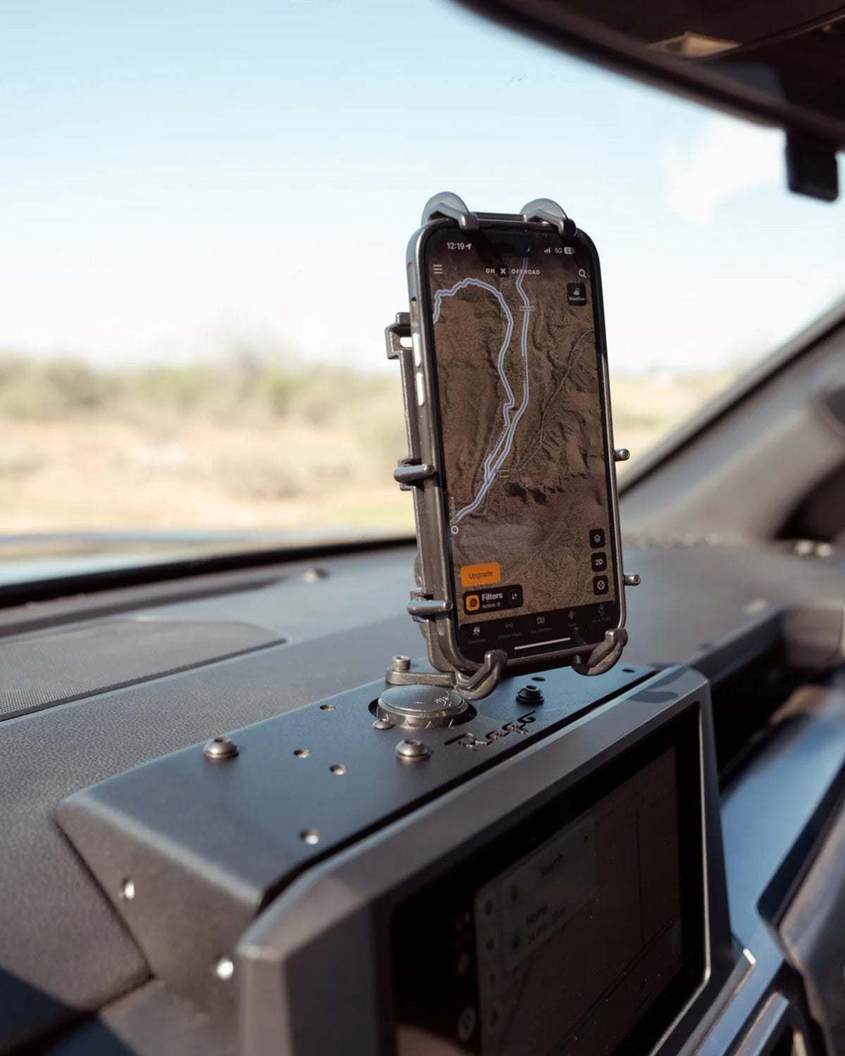 Rago Fabrication Dashboard Accessory Mounting Panel for 6th-Gen 4Runner with 8 in Infotainment Screen (2025–Present)