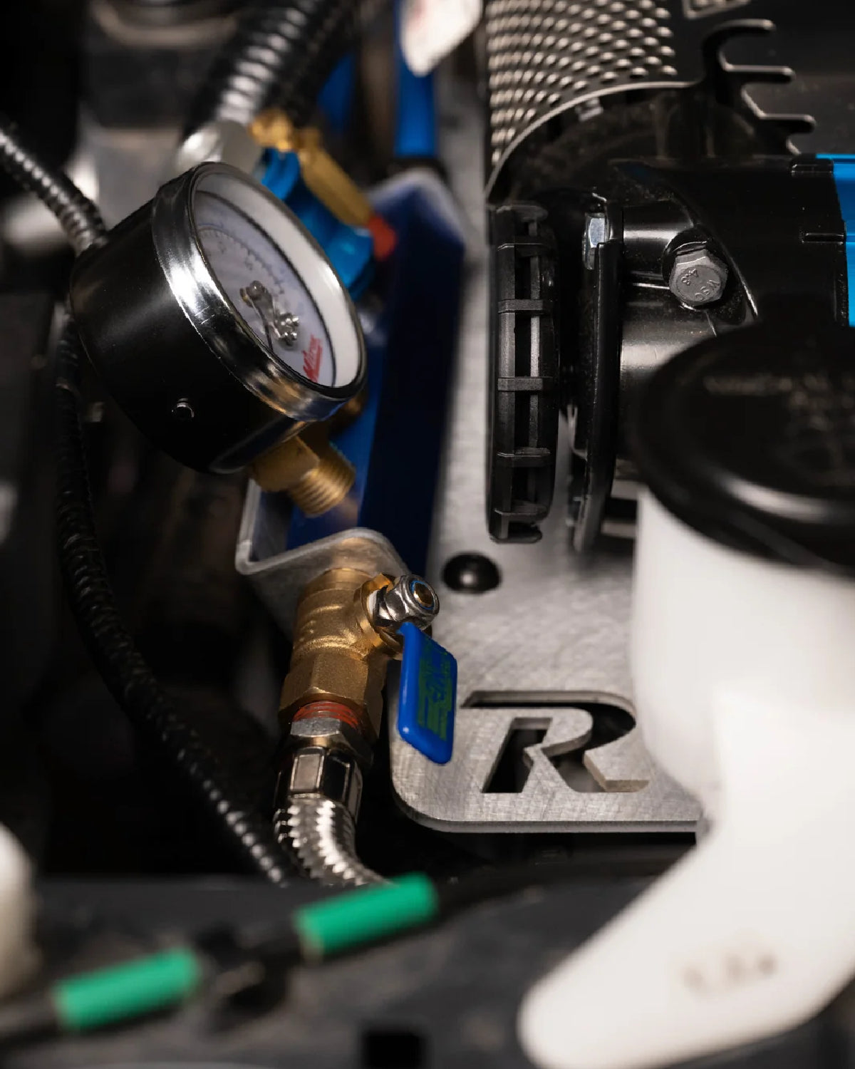 Rago Fabrication Engine Bay Air Compressor Mounting Bracket for 6th-Gen 4Runner (2025–Present)