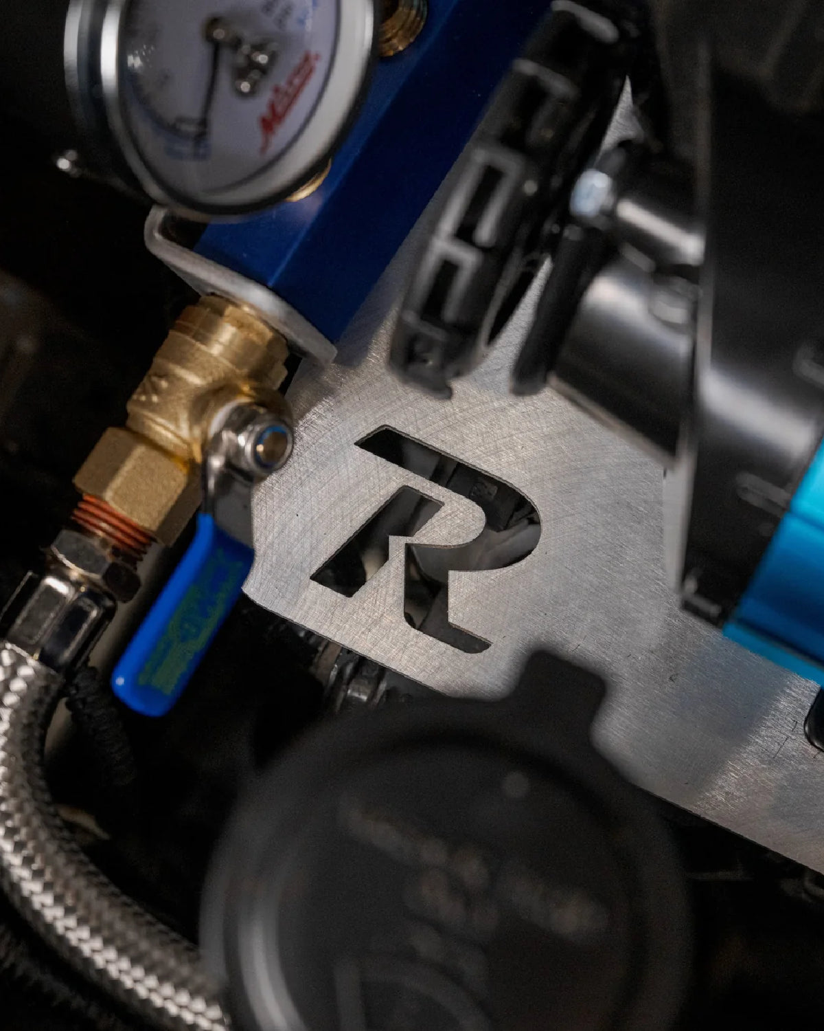 Rago Fabrication Engine Bay Air Compressor Mounting Bracket for 6th-Gen 4Runner (2025–Present)