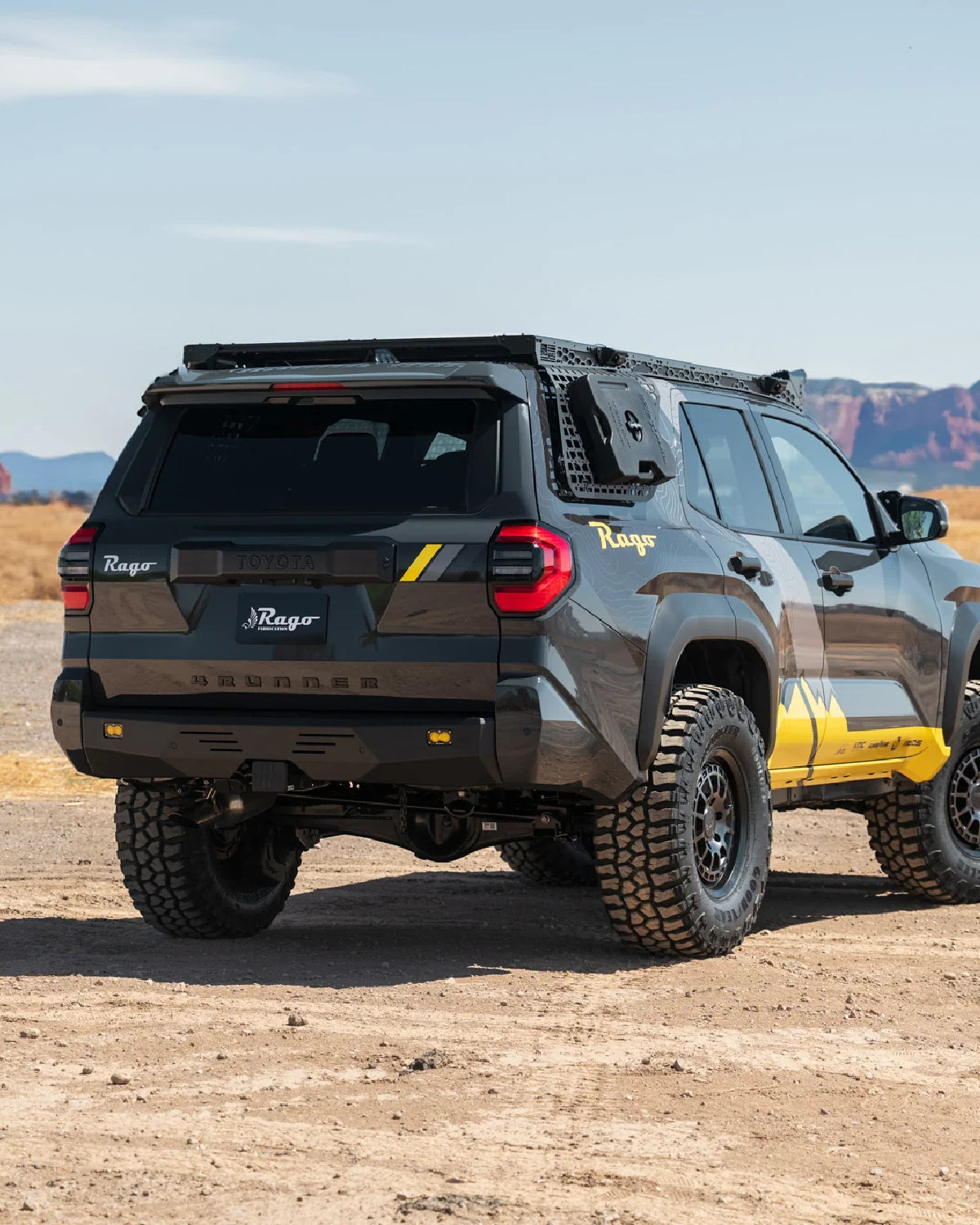 Rago Fabrication Low-Porfile Rear Bumper for 6th-Gen 4Runner (2025–Present)