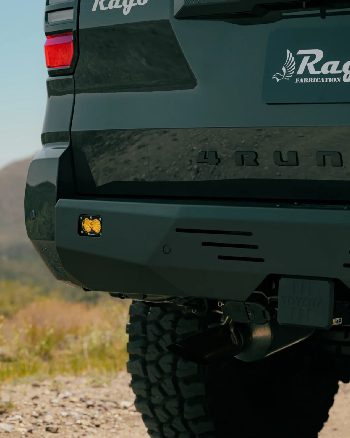 Rago Fabrication Low-Porfile Rear Bumper for 6th-Gen 4Runner (2025–Present)