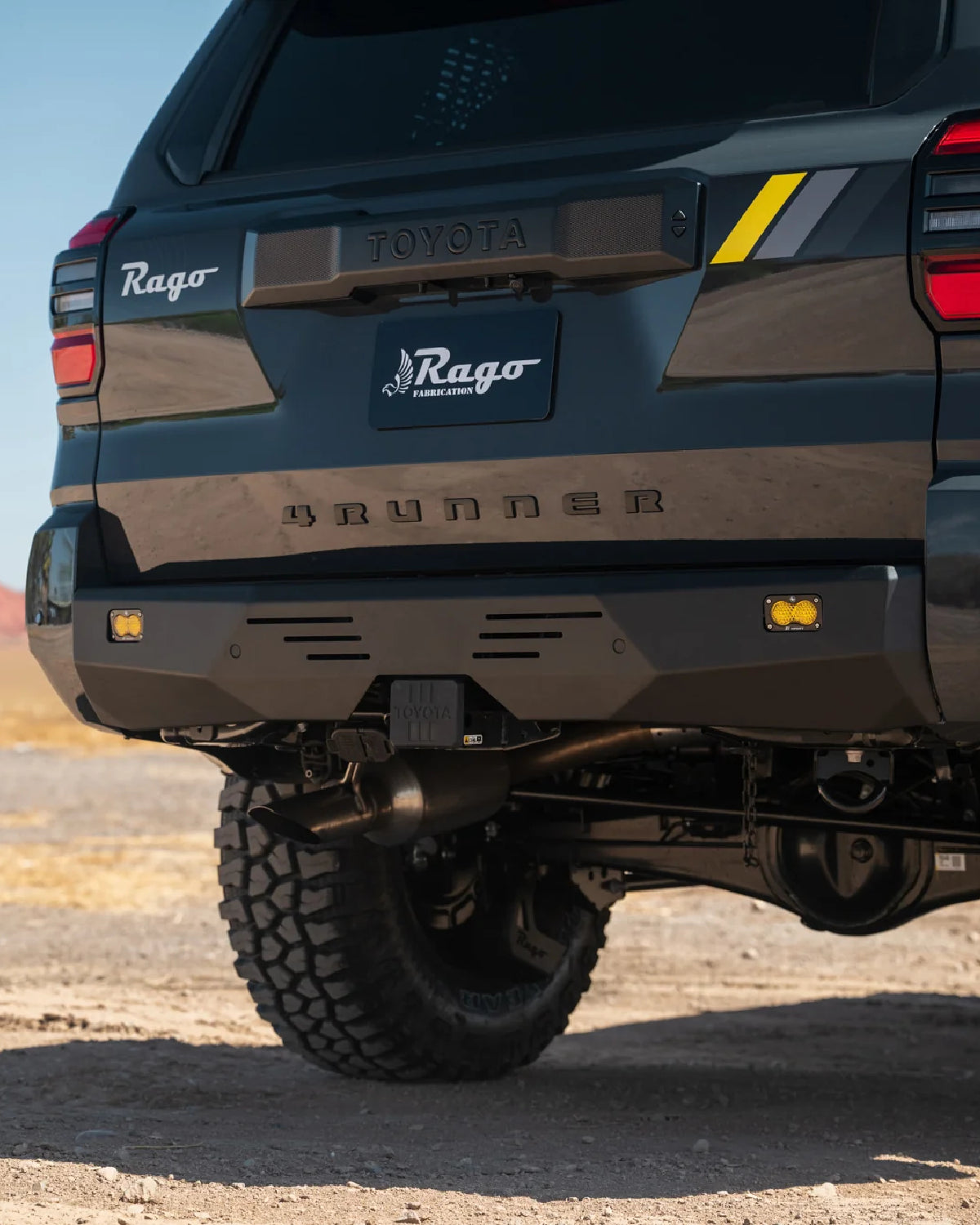 Rago Fabrication Low-Porfile Rear Bumper for 6th-Gen 4Runner (2025–Present)