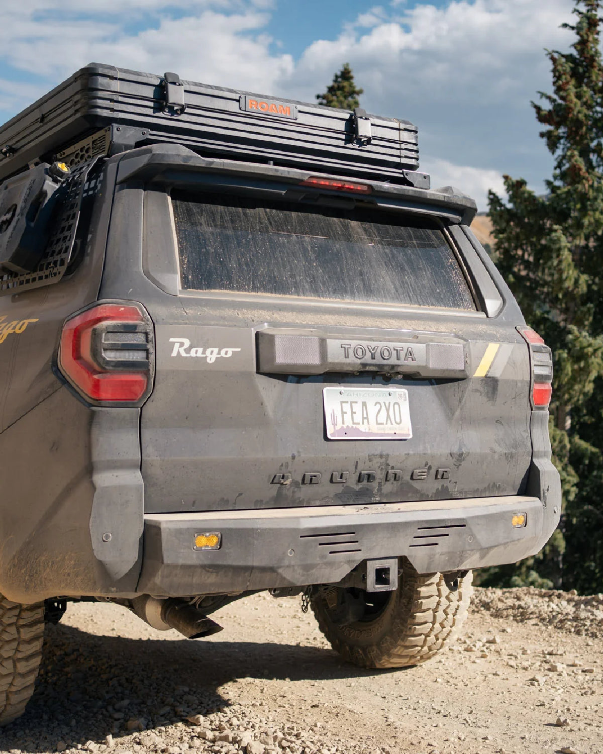 Rago Fabrication Low-Porfile Rear Bumper for 6th-Gen 4Runner (2025–Present)