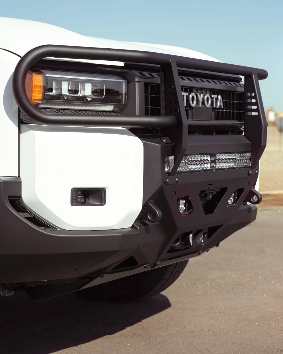 Rago Fabrication Low-Profile Front Bumper Brush Guard for Land Cruiser 250 Series (2024–Present)