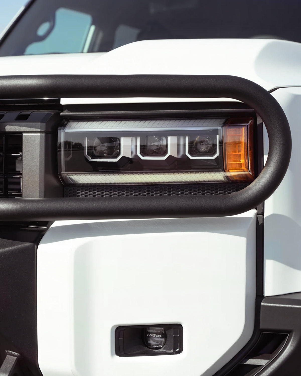 Rago Fabrication Low-Profile Front Bumper Brush Guard for Land Cruiser 250 Series (2024–Present)