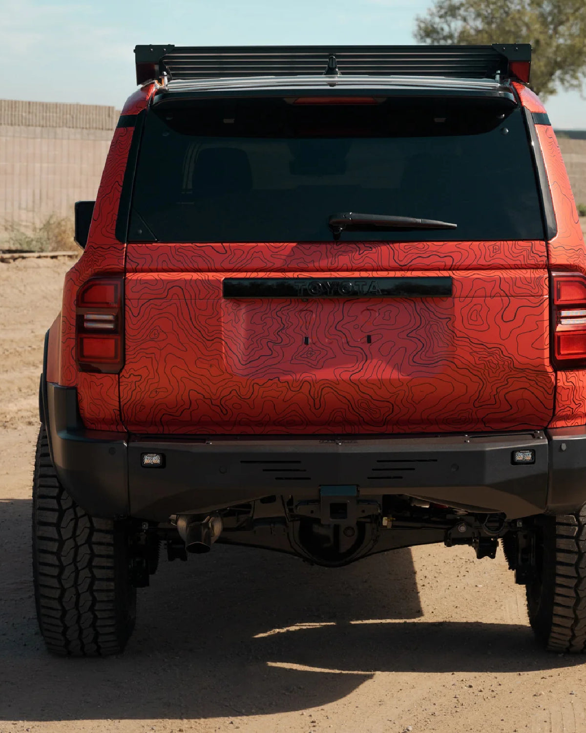 Rago Fabrication Low-Profile Rear Bumper for Land Cruiser 250 Series (2024–Present)