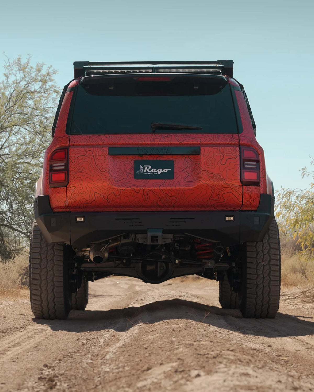 Rago Fabrication Rear Bumper for Land Cruiser 250 Series (2024–Present)