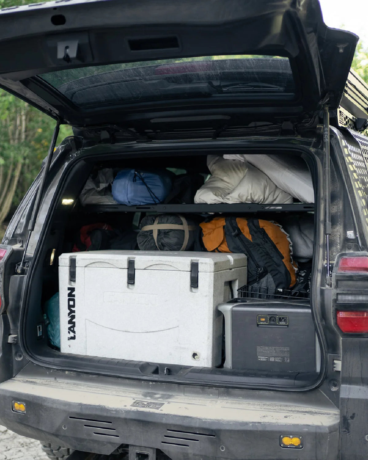 Rago Fabrication Rear Interior MOLLE Panel Shelf for 6th-Gen 4Runner (2025–Present)