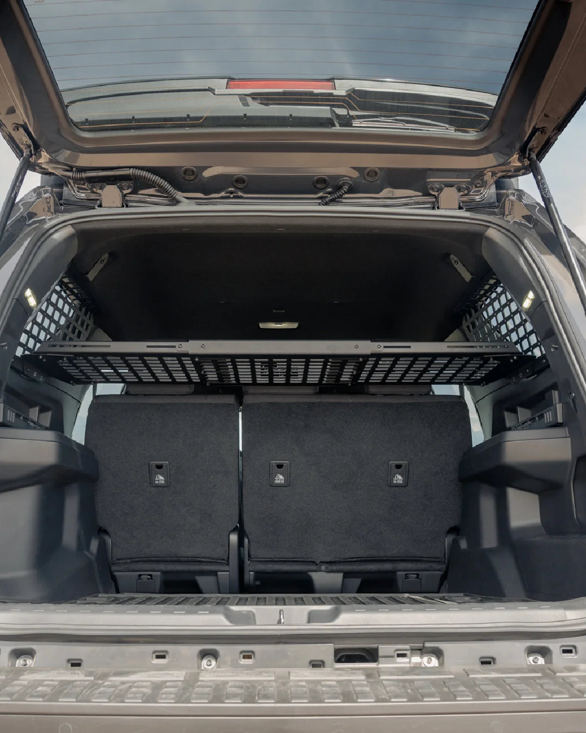 Rago Fabrication Rear Interior MOLLE Panel Shelf for 6th-Gen 4Runner (2025–Present)