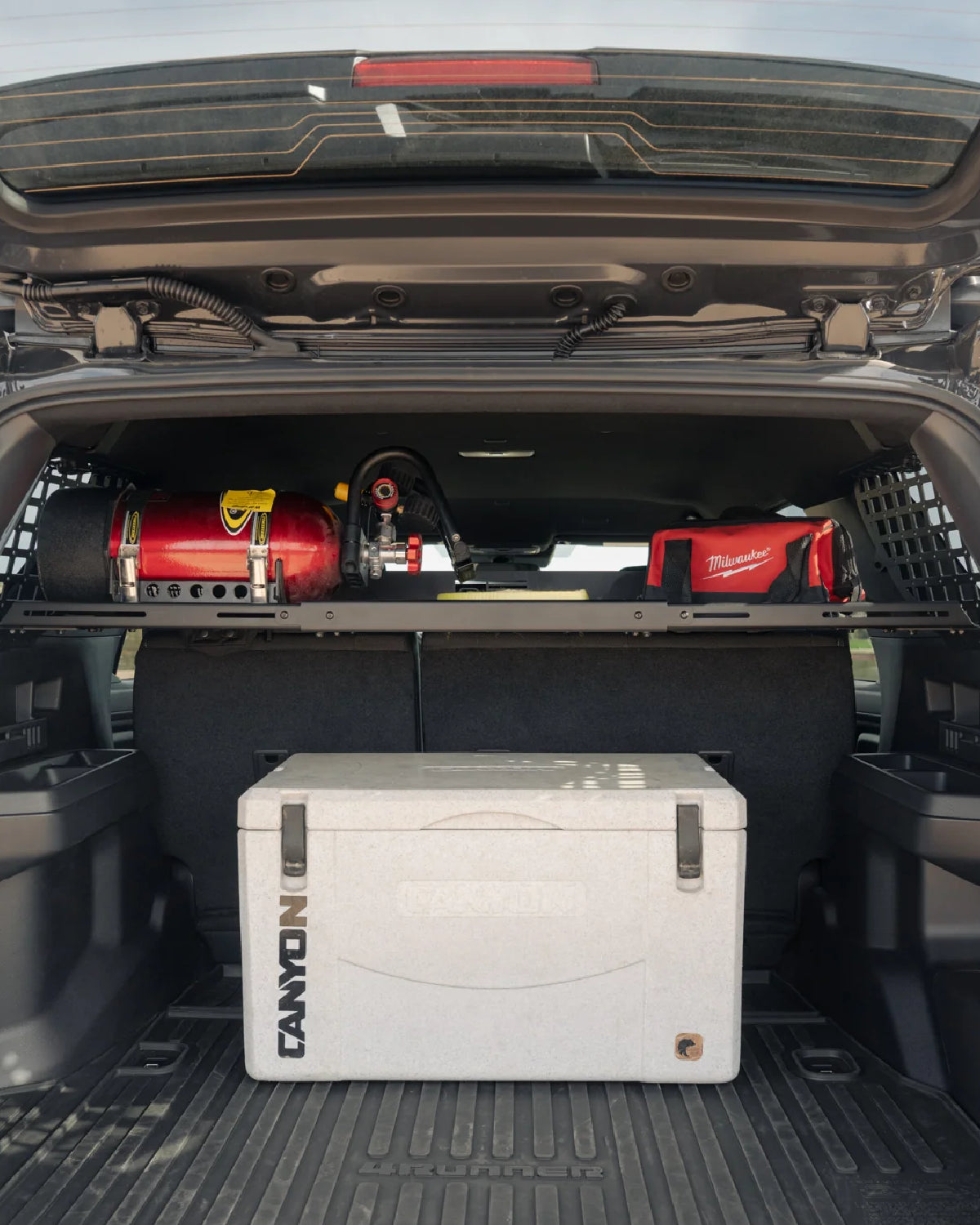 Rago Fabrication Rear Interior MOLLE Panel Shelf for 6th-Gen 4Runner (2025–Present)