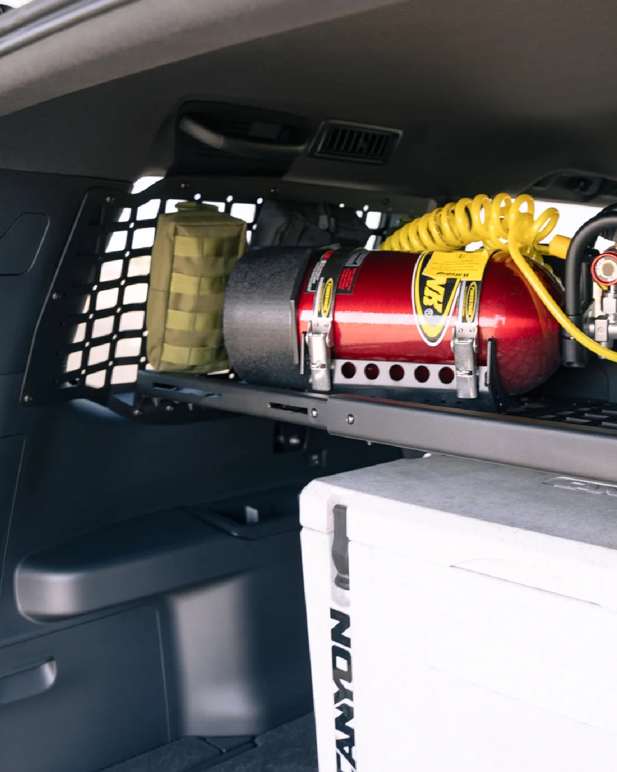 Rago Fabrication Rear Interior MOLLE Panel Shelf for Land Cruiser 250 Series (2024–Present)