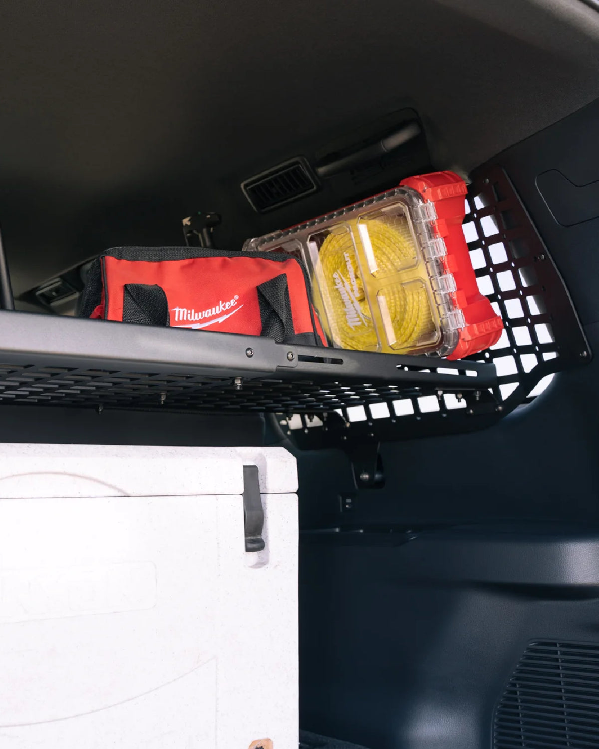 Rago Fabrication Rear Interior MOLLE Panel Shelf for Land Cruiser 250 Series (2024–Present)