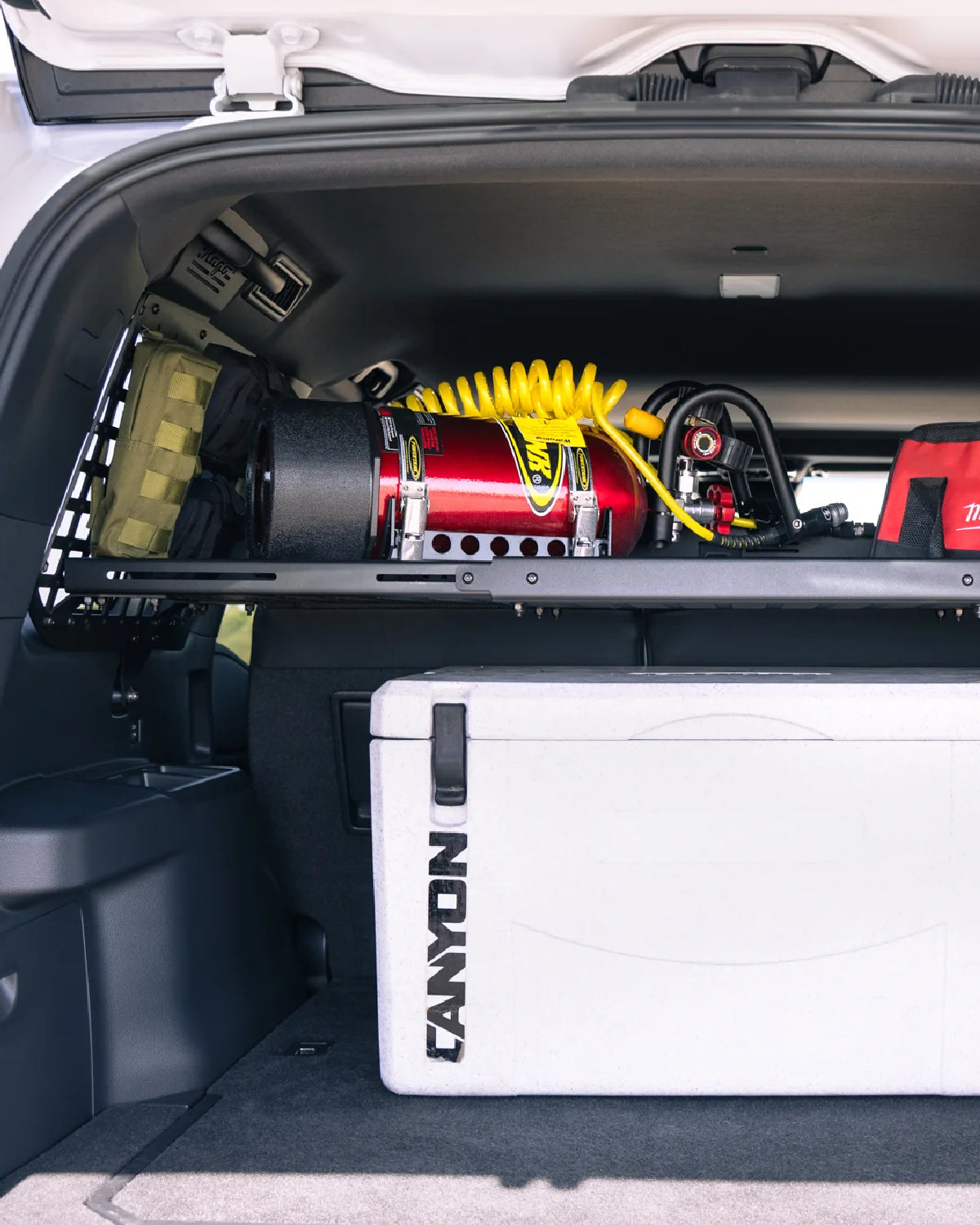 Rago Fabrication Rear Interior MOLLE Panel Shelf for Land Cruiser 250 Series (2024–Present)