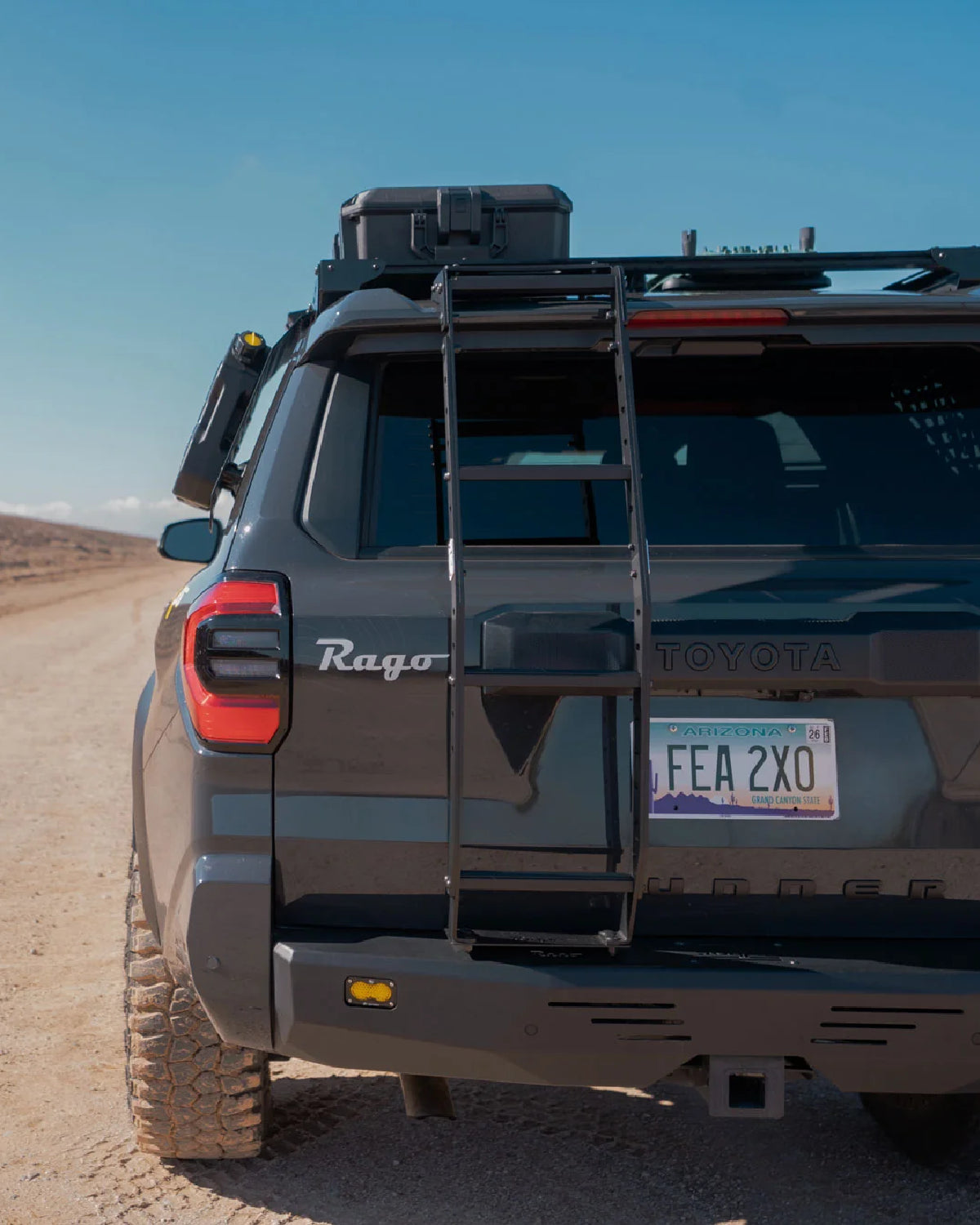 Rago Fabrication Rear Liftgate Ladder for 6th-Gen 4Runner (2025–Present)