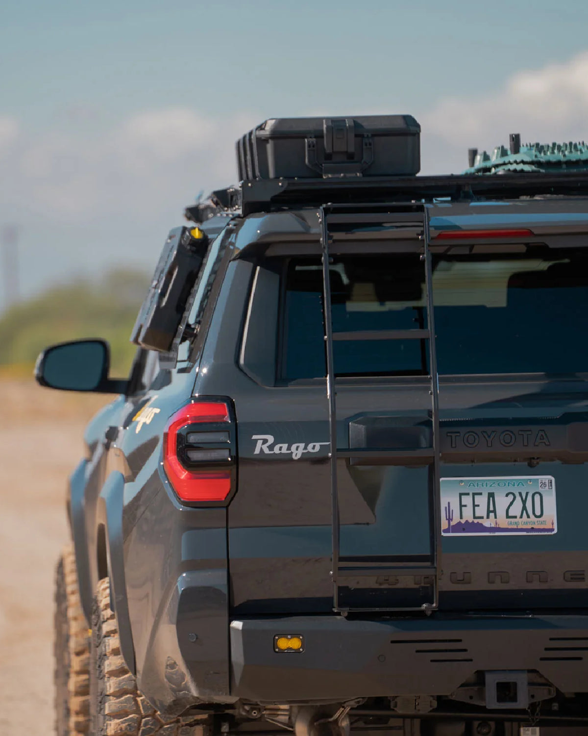 Rago Fabrication Rear Liftgate Ladder for 6th-Gen 4Runner (2025–Present)