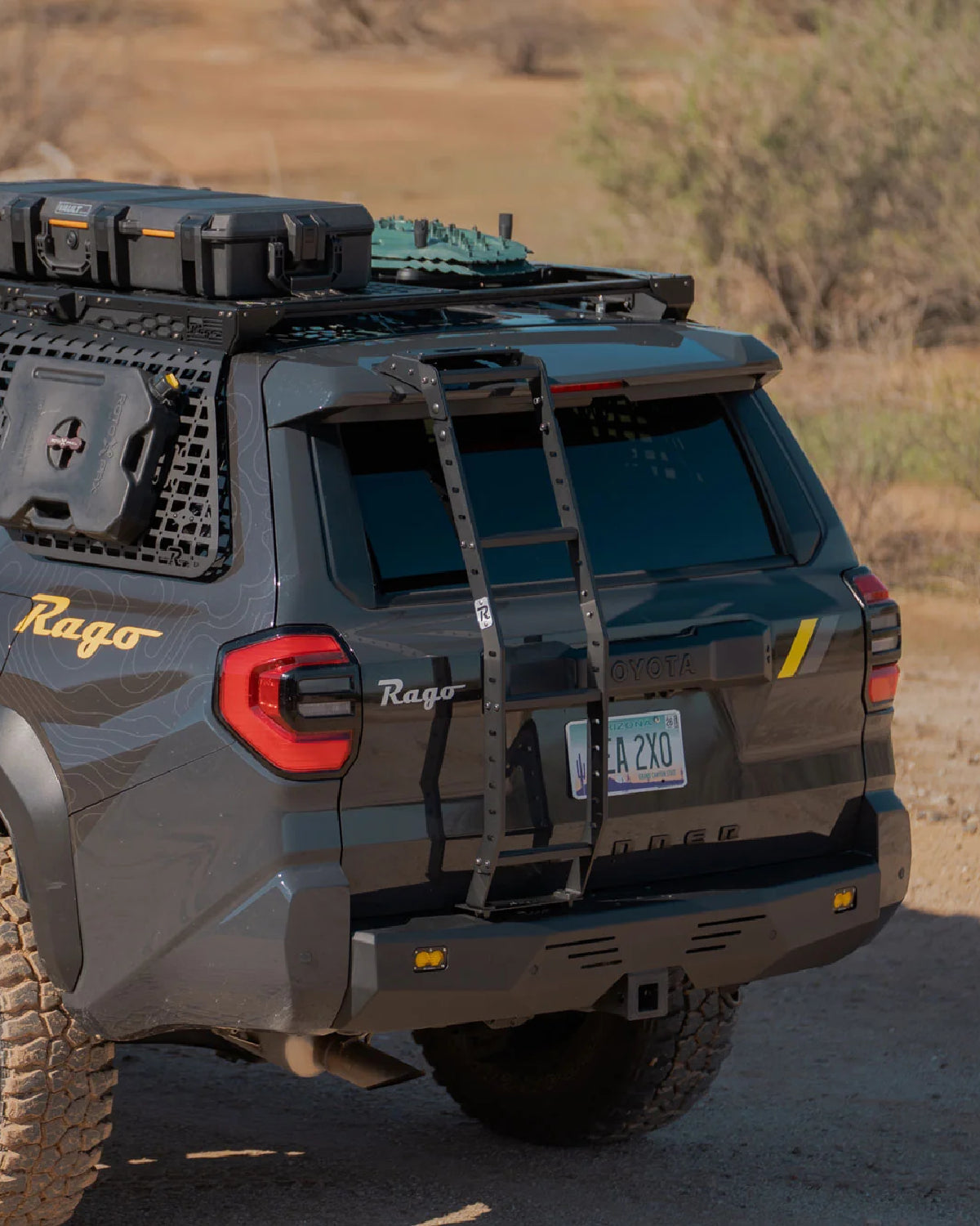 Rago Fabrication Rear Liftgate Ladder for 6th-Gen 4Runner (2025–Present)