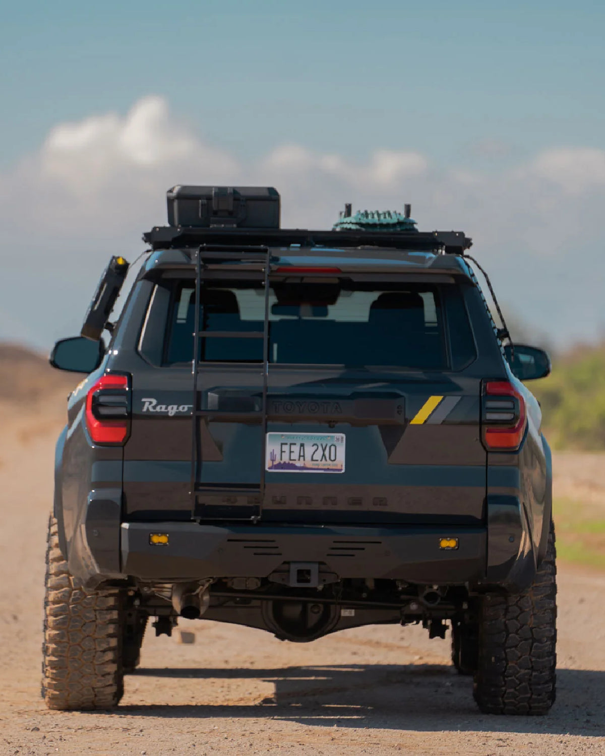 Rago Fabrication Rear Liftgate Ladder for 6th-Gen 4Runner (2025–Present)