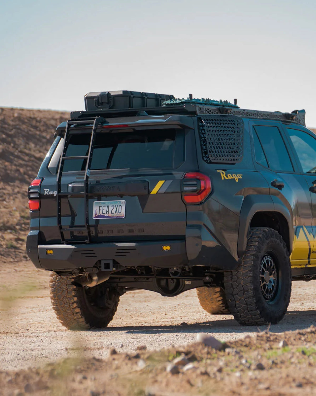 Rago Fabrication Rear Liftgate Ladder for 6th-Gen 4Runner (2025–Present)