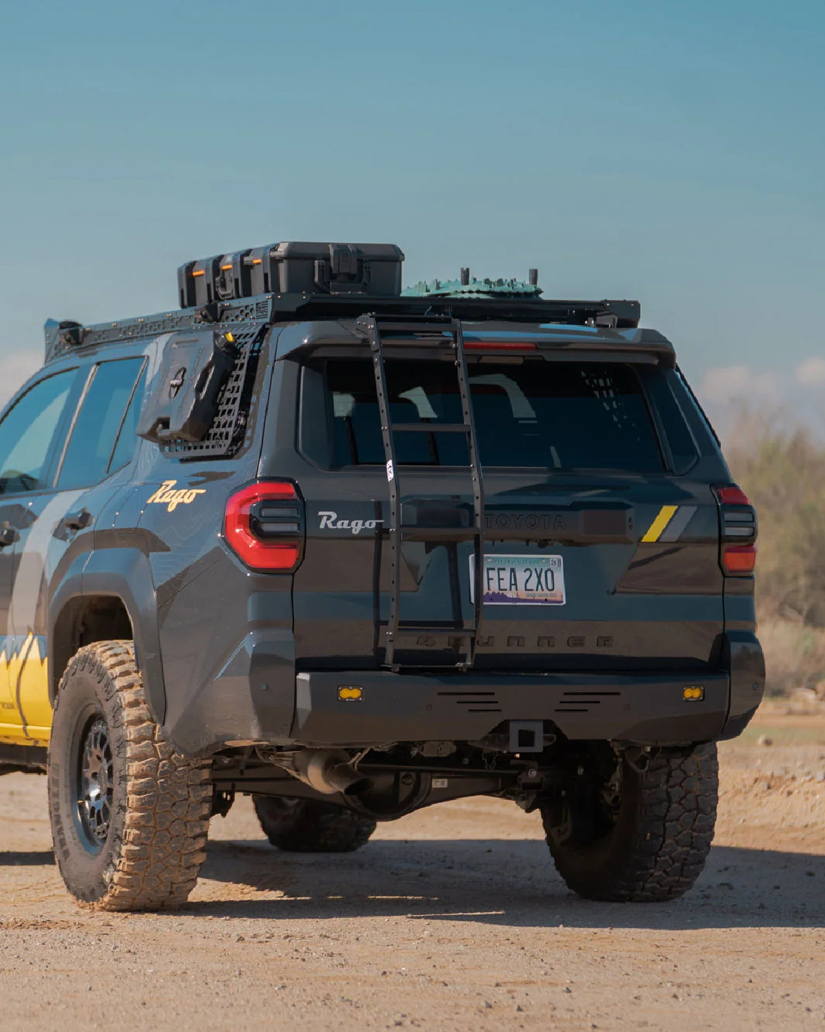 Rago Fabrication Rear Liftgate Ladder for 6th-Gen 4Runner (2025–Present)