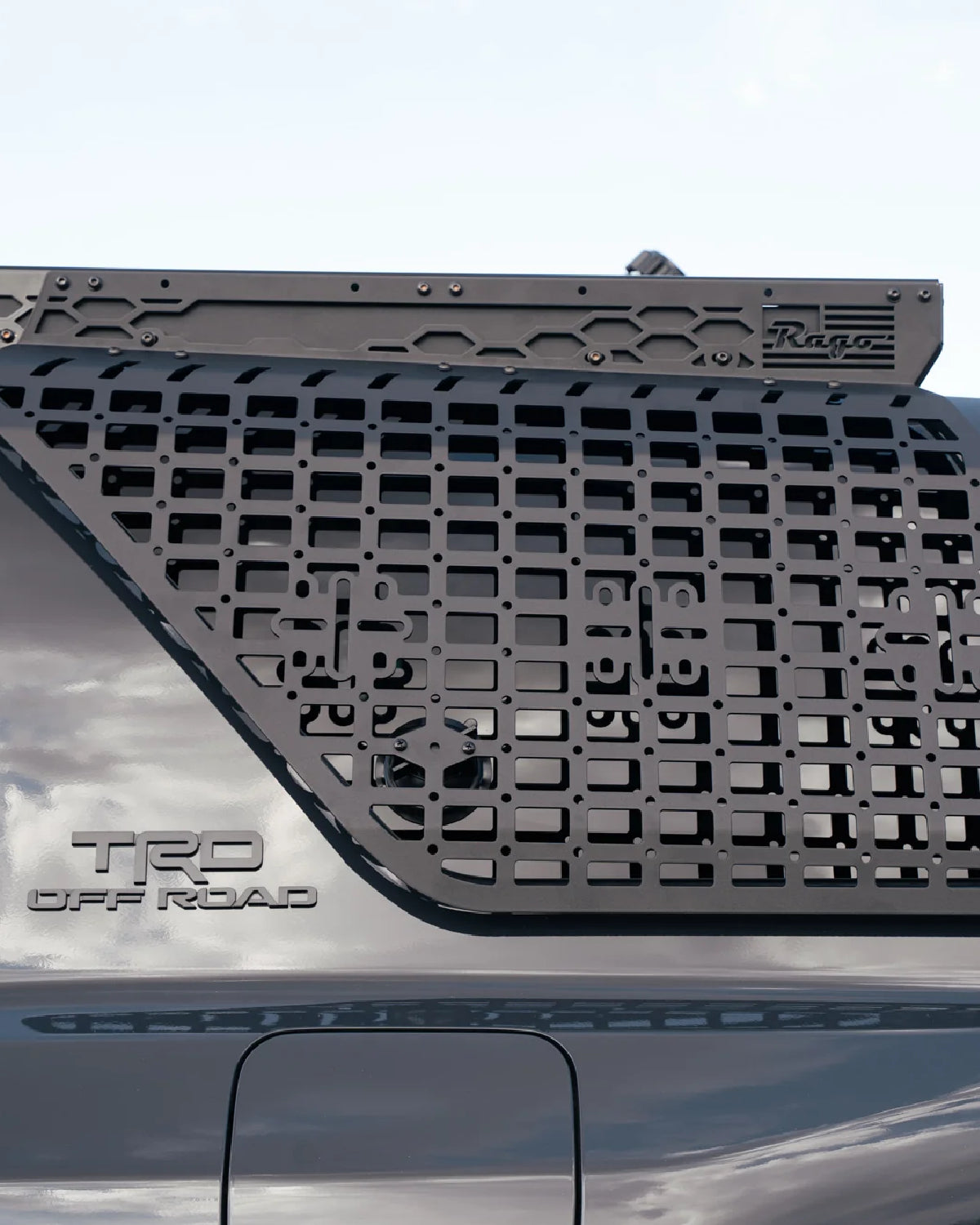 Rago Fabrication Rear Window Exterior MOLLE Panels for 6th-Gen 4Runner (2025–Present) - Pair