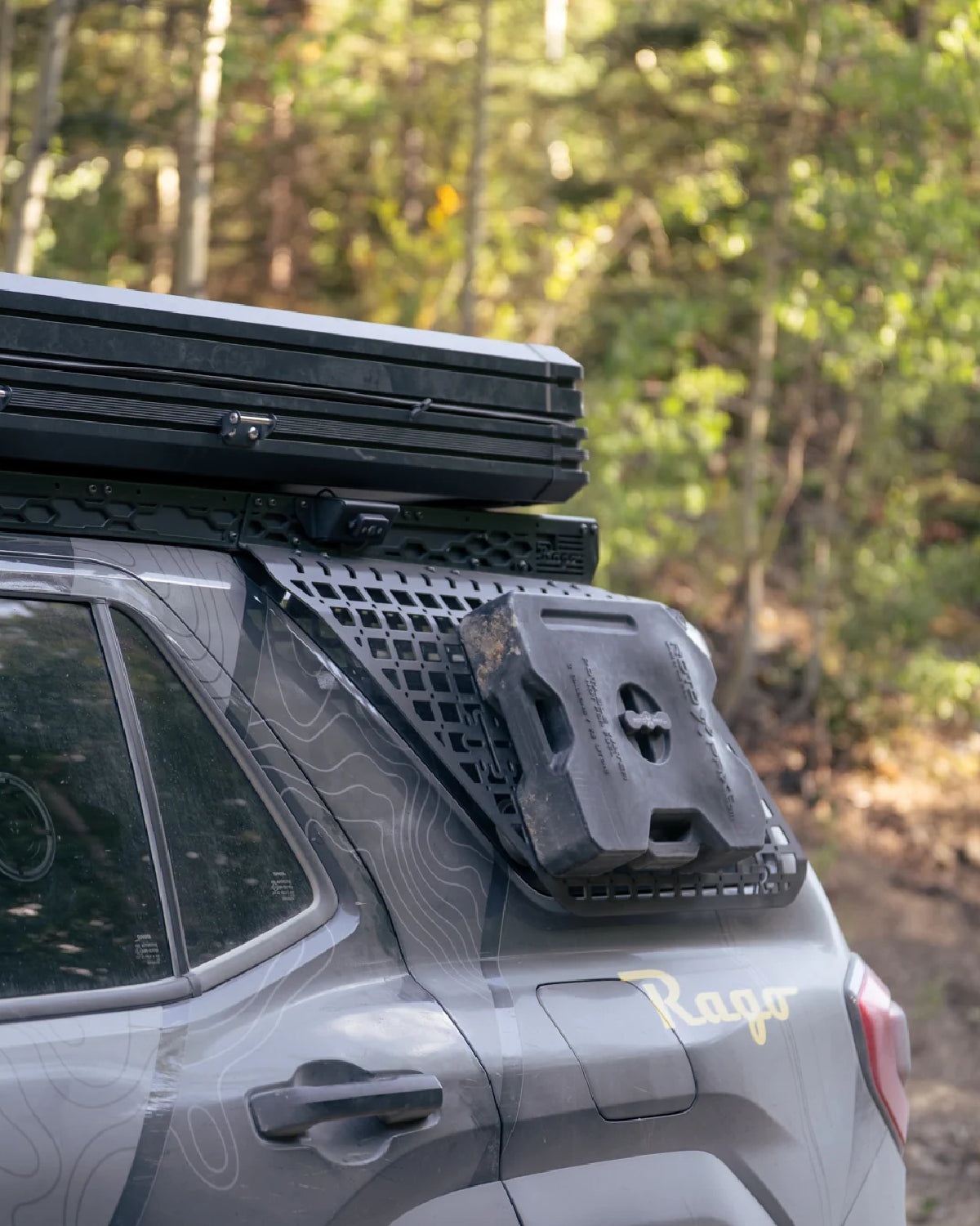 Rago Fabrication Rear Window Exterior MOLLE Panels for 6th-Gen 4Runner (2025–Present) - Pair