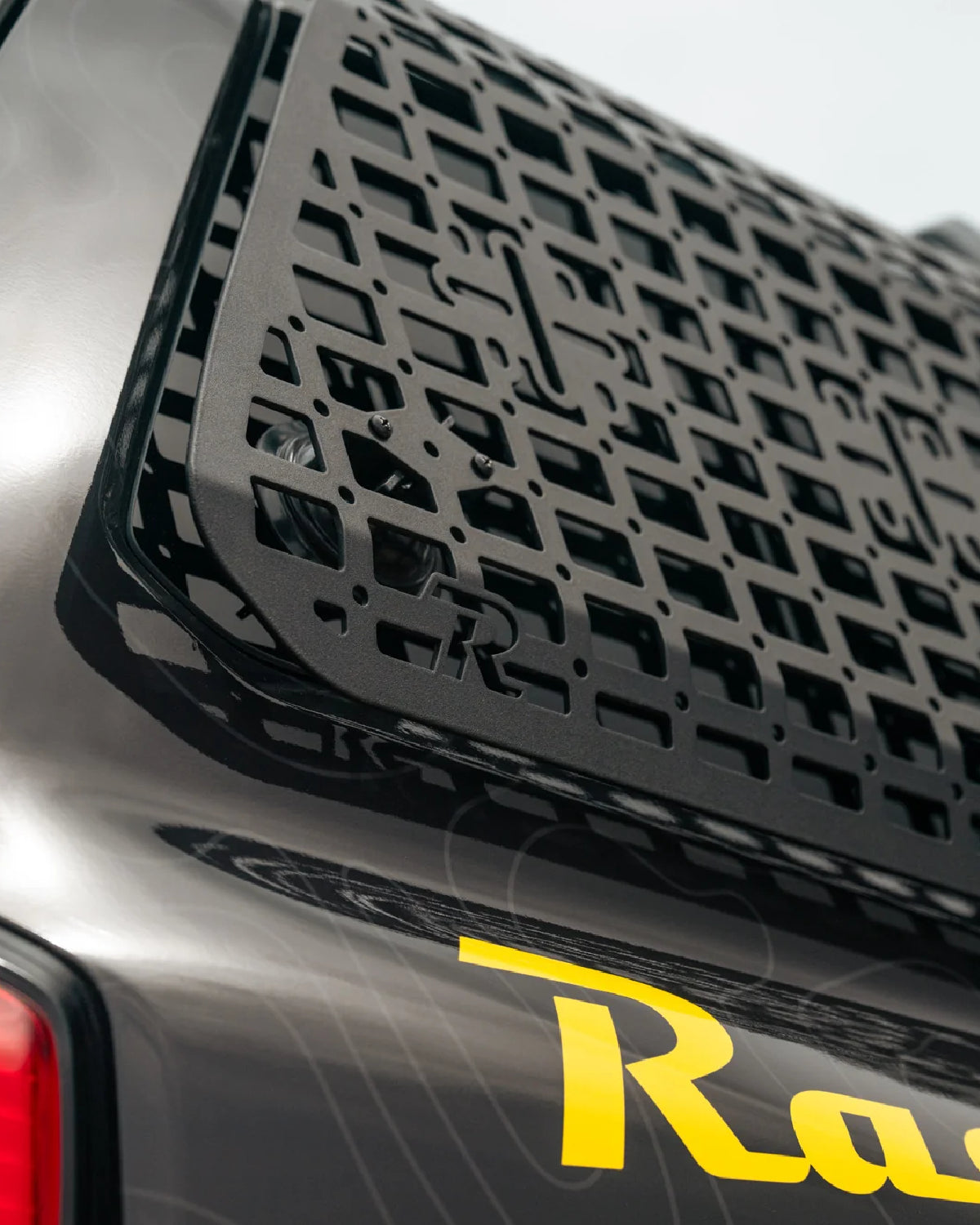 Rago Fabrication Passenger's Side Rear Window Exterior MOLLE Panel for 6th-Gen 4Runner with OEM Roof Rails (2025–Present)