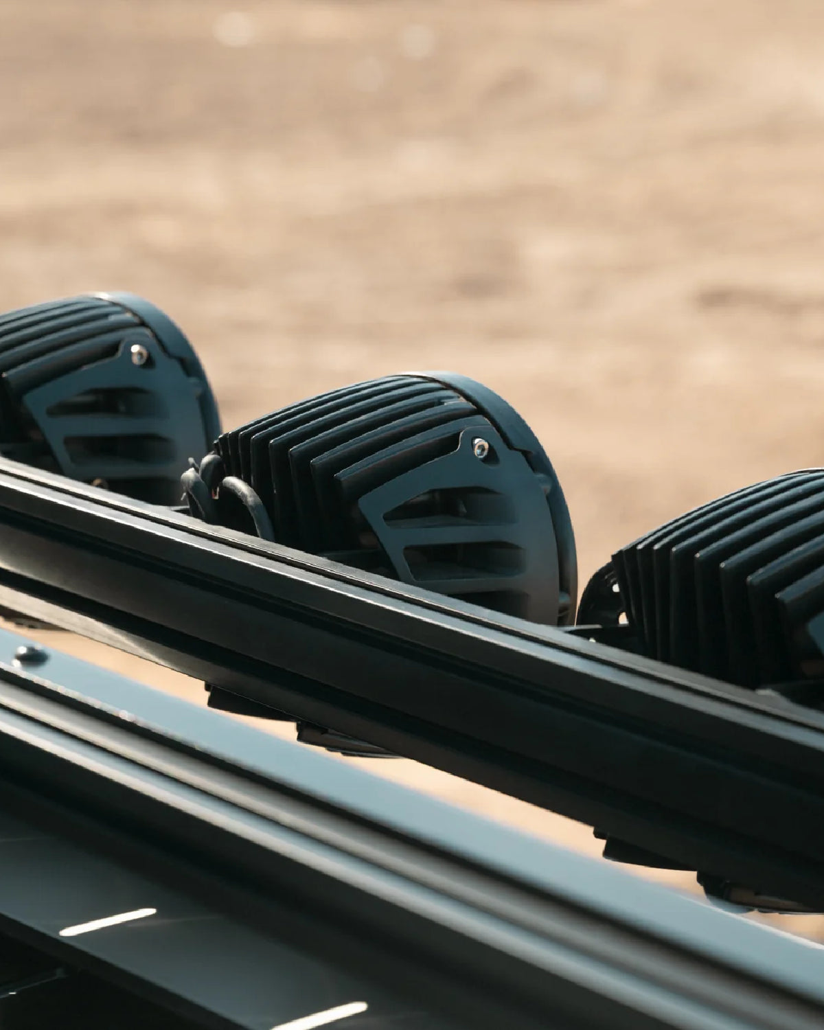 Rago Fabrication Roof Rack Rigid Industries Light Pod Bar Mounting Bracket for Land Cruiser 250 Series (2024–Present)