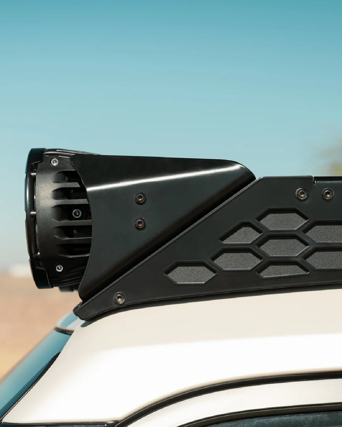 Rago Fabrication Roof Rack Rigid Industries Light Pod Bar Mounting Bracket for Land Cruiser 250 Series (2024–Present)