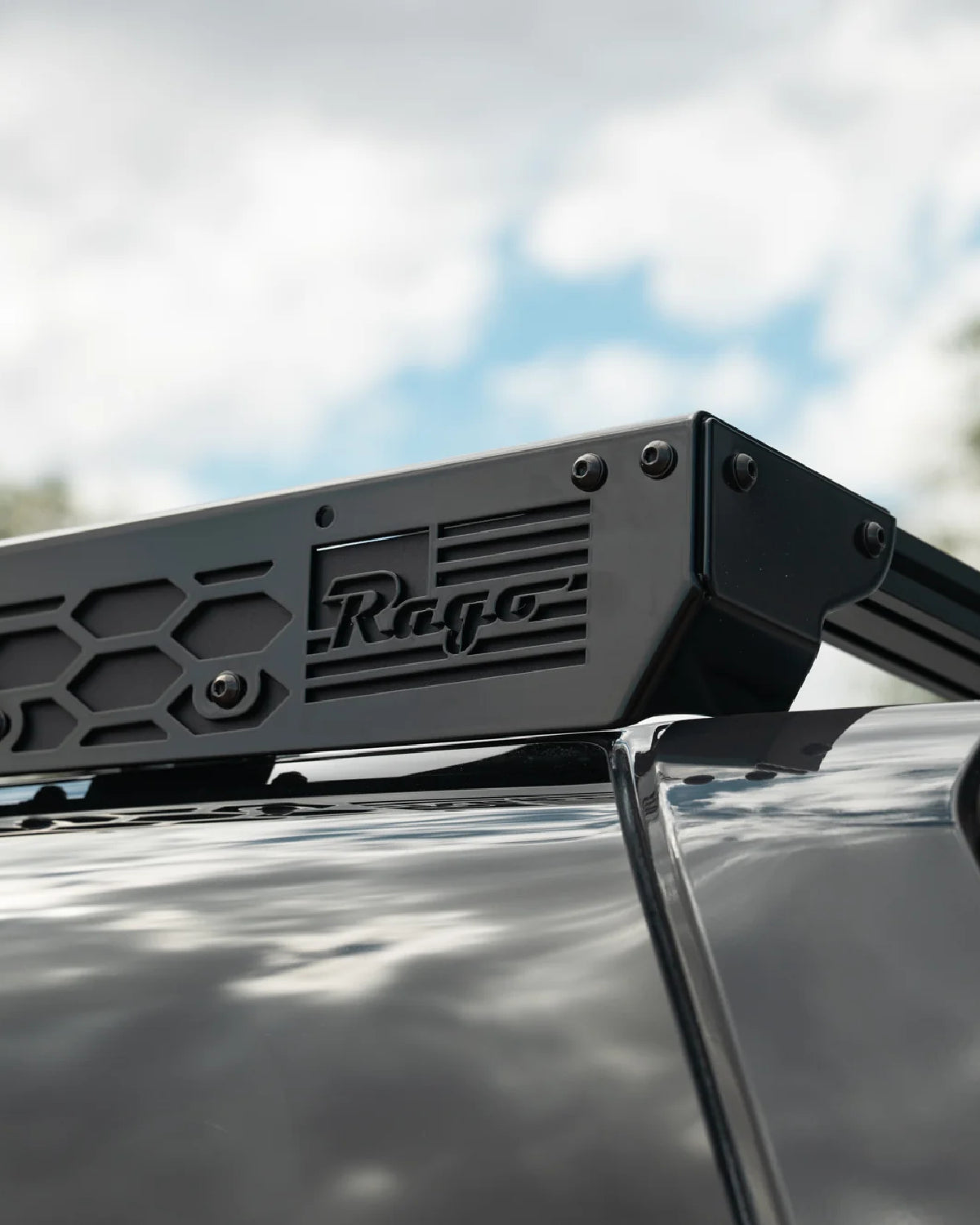 Rago Fabrication Roof Rack with 40 in Light Bar Cutout Front Fairing for 6th-Gen 4Runner (2025–Present)