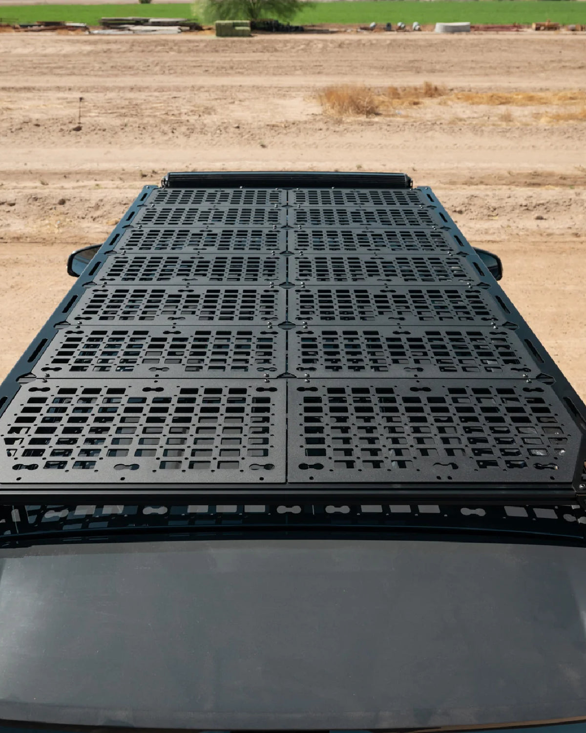 Rago Fabrication Roof Rack with 40 in Light Bar Cutout Front Fairing for 6th-Gen 4Runner (2025–Present)