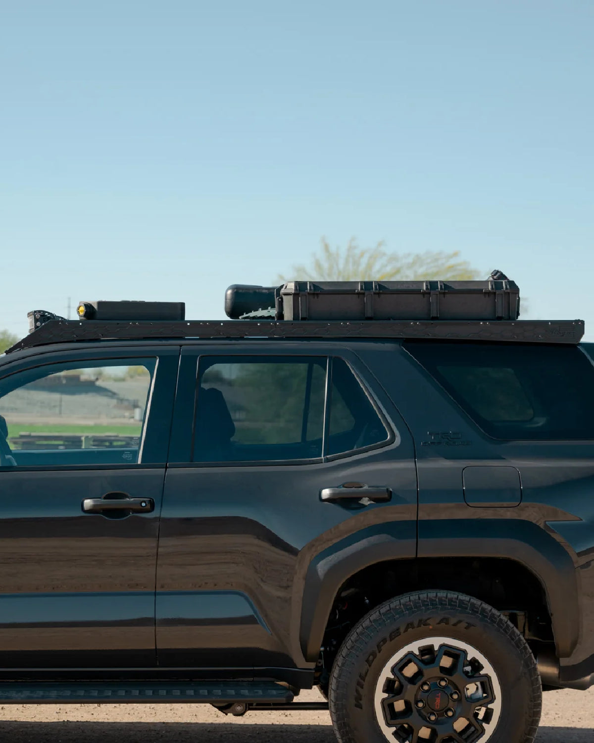 Rago Fabrication Roof Rack with 40 in Light Bar Cutout Front Fairing for 6th-Gen 4Runner (2025–Present)