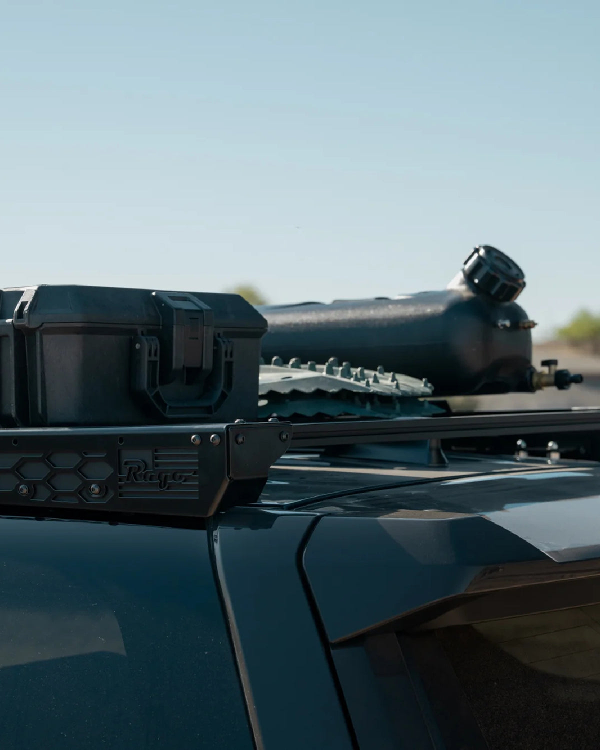 Rago Fabrication Roof Rack with 40 in Light Bar Cutout Front Fairing for 6th-Gen 4Runner (2025–Present)