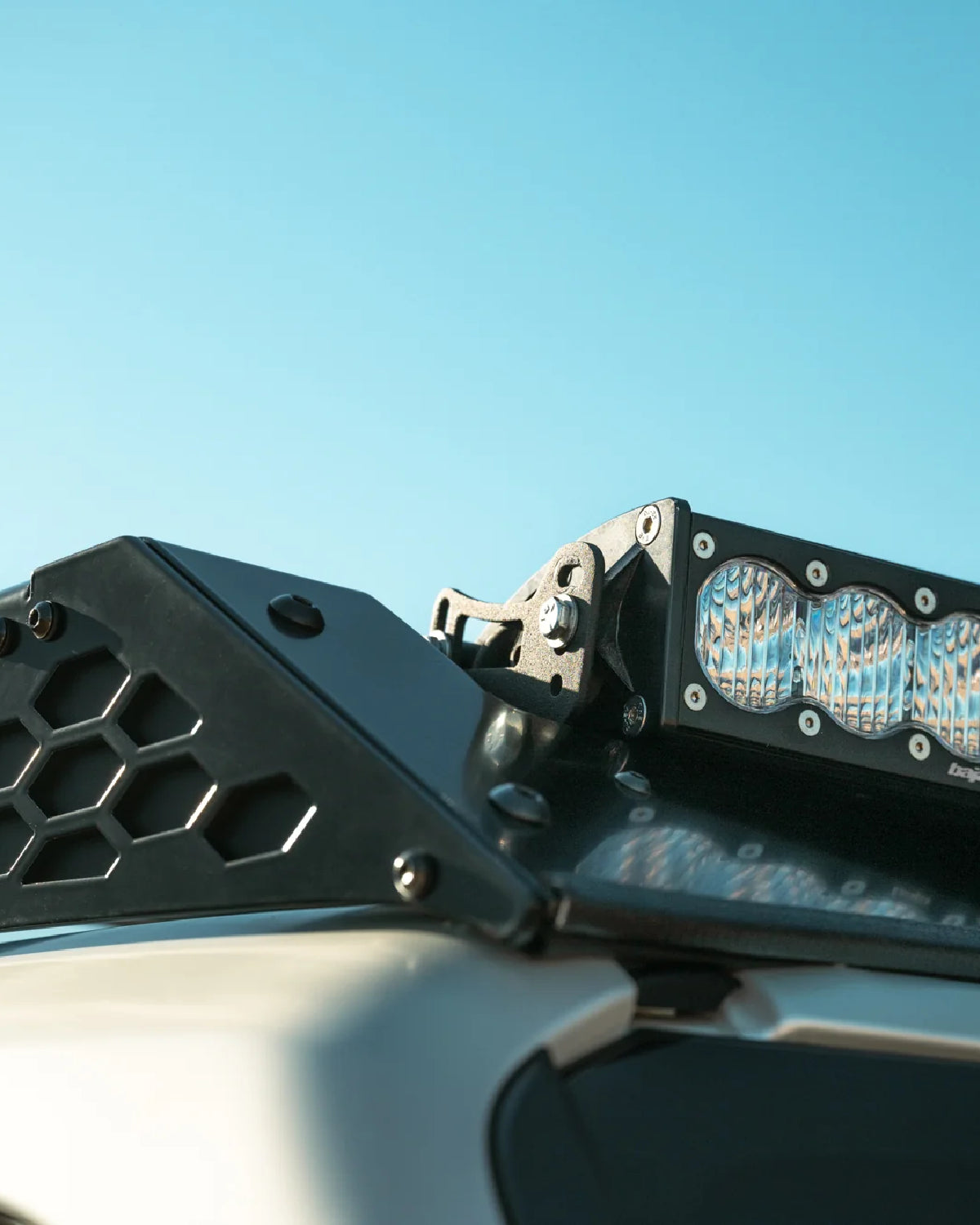 Rago Fabrication Roof Rack with 40 in Light Bar Cutout Front Fairing for Land Cruiser 250 Series (2024–Present)