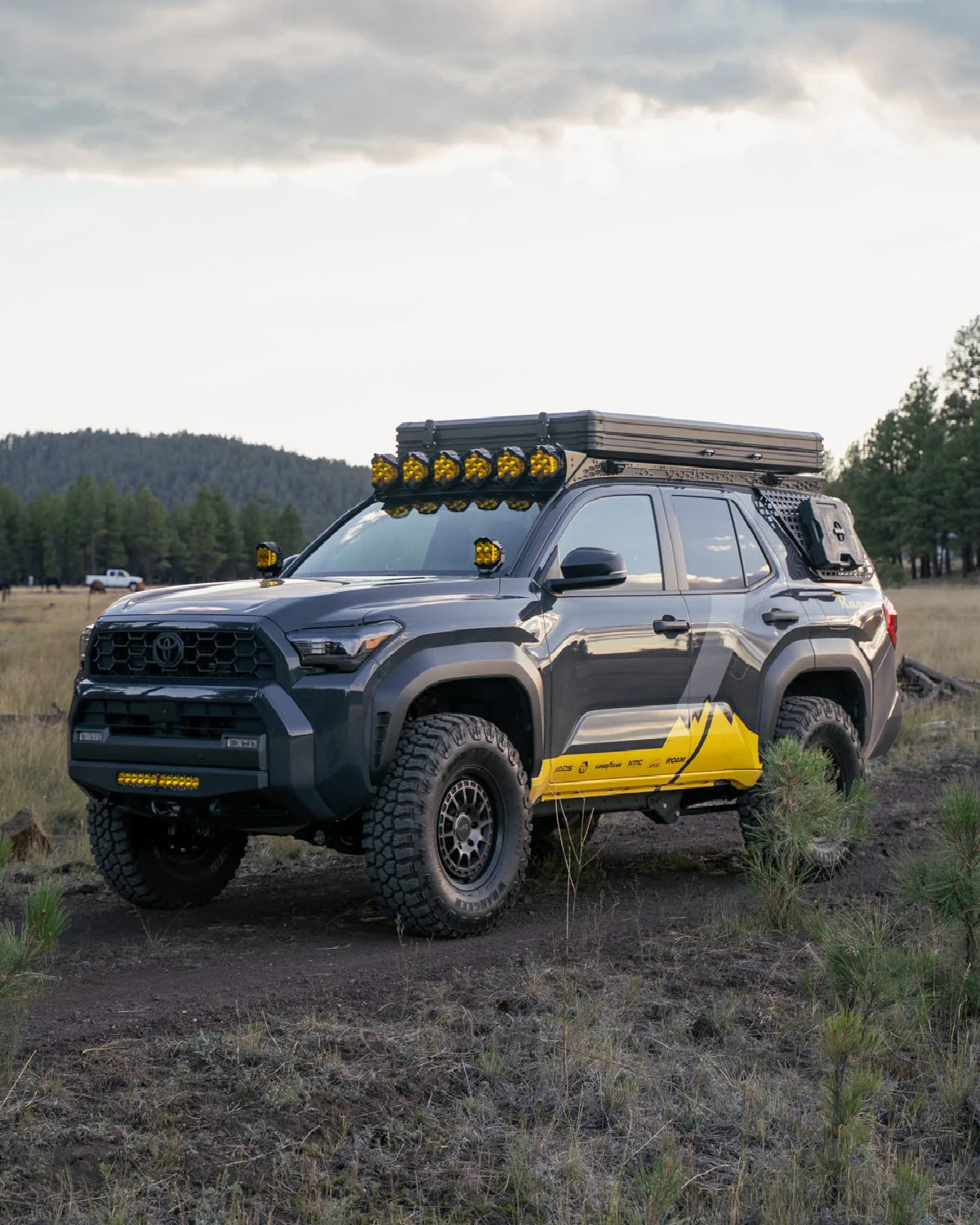 Rago Fabrication Roof Rack with Standard Front Fairing for 6th-Gen 4Runner (2025–Present)