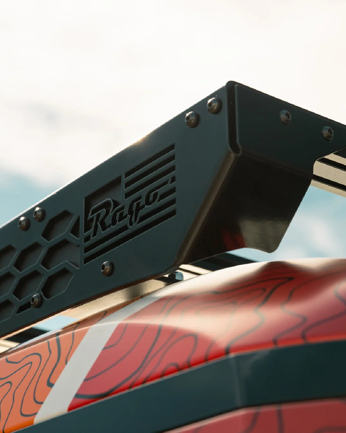 Rago Fabrication Roof Rack with Standard Front Fairing for Land Cruiser 250 Series (2024–Present)