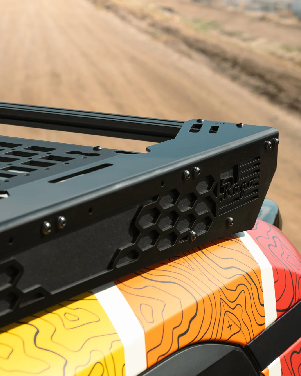 Rago Fabrication Roof Rack with Standard Front Fairing for Land Cruiser 250 Series (2024–Present)