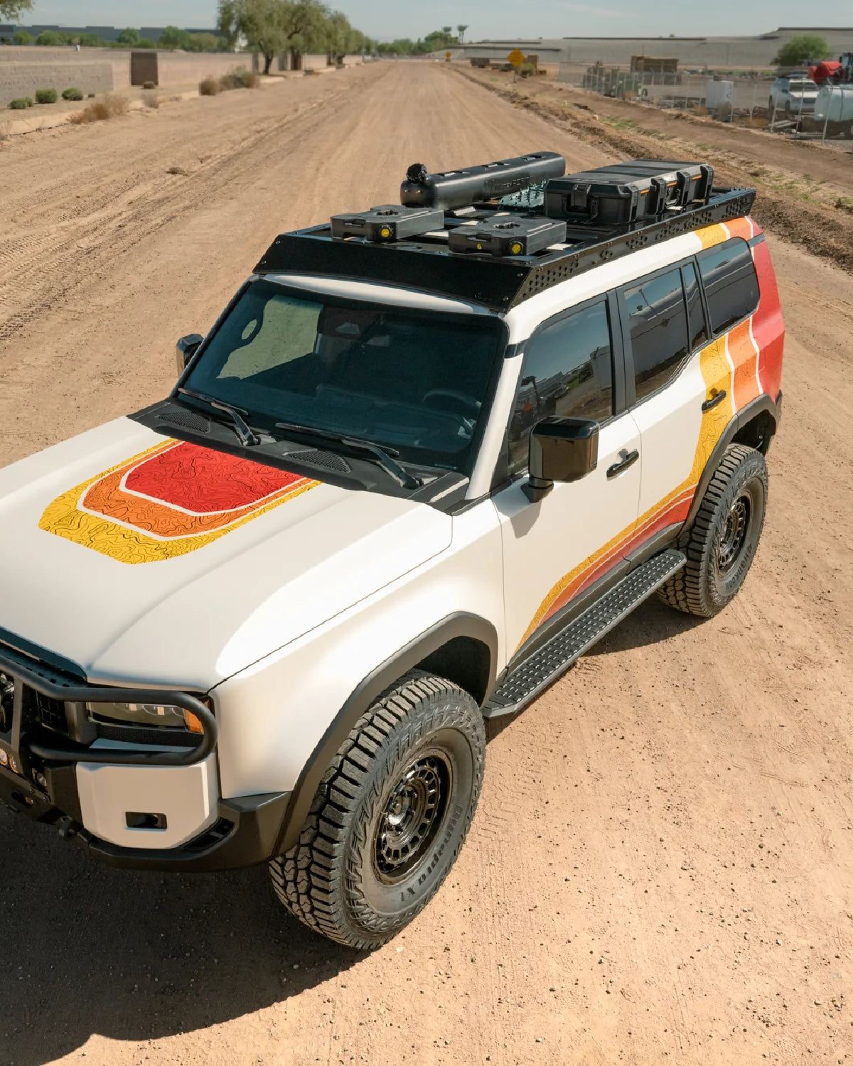 Rago Fabrication Roof Rack with Standard Front Fairing for Land Cruiser 250 Series (2024–Present)