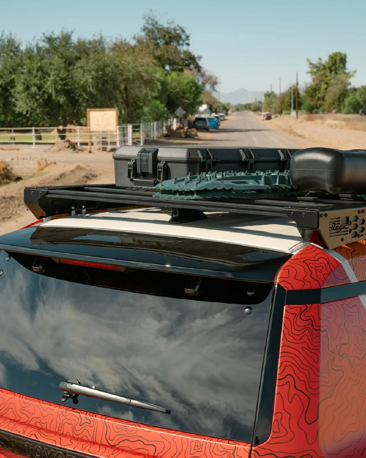 Rago Fabrication Roof Rack with Standard Front Fairing for Land Cruiser 250 Series (2024–Present)