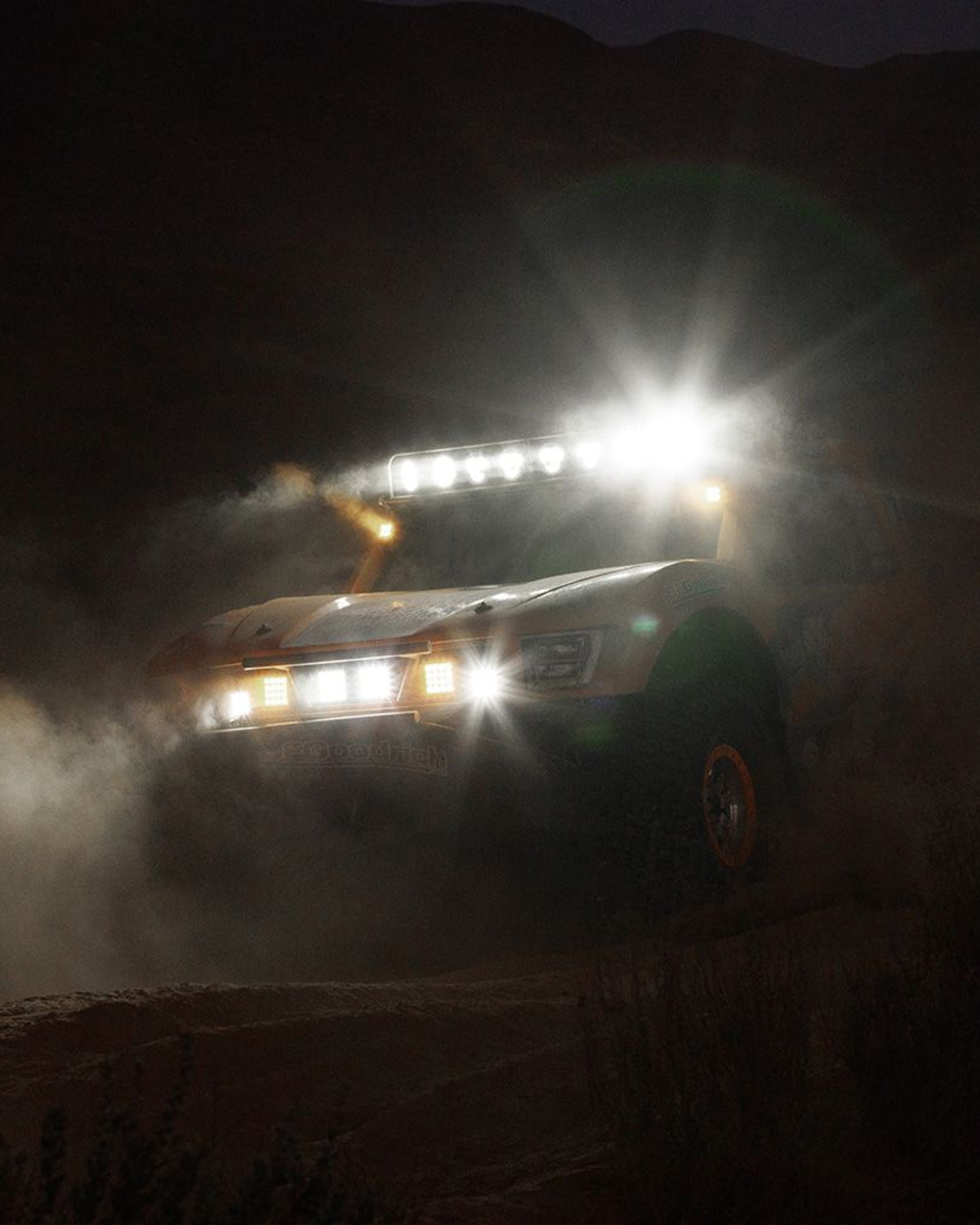 Rigid Industries Q-Series LED Light Pod with Spot Beam Pattern and Clear Lens