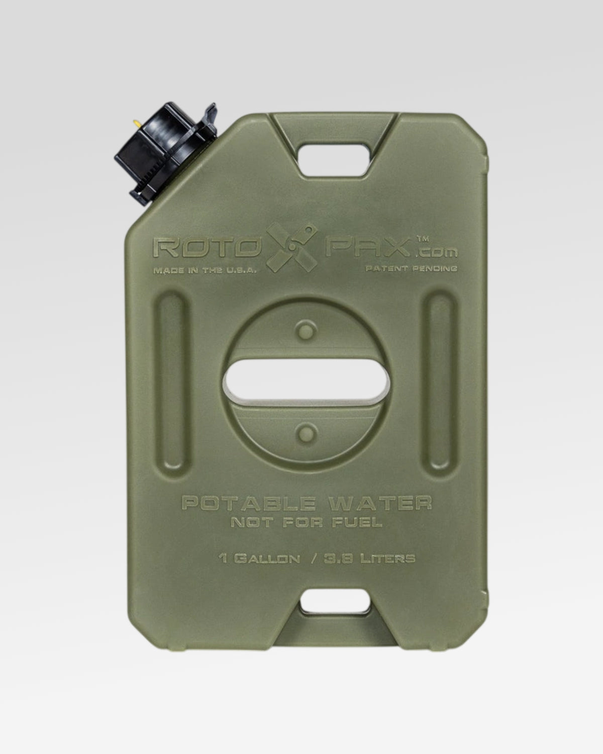 RotopaX 1 gal Liquid Container in Olive Drab Green