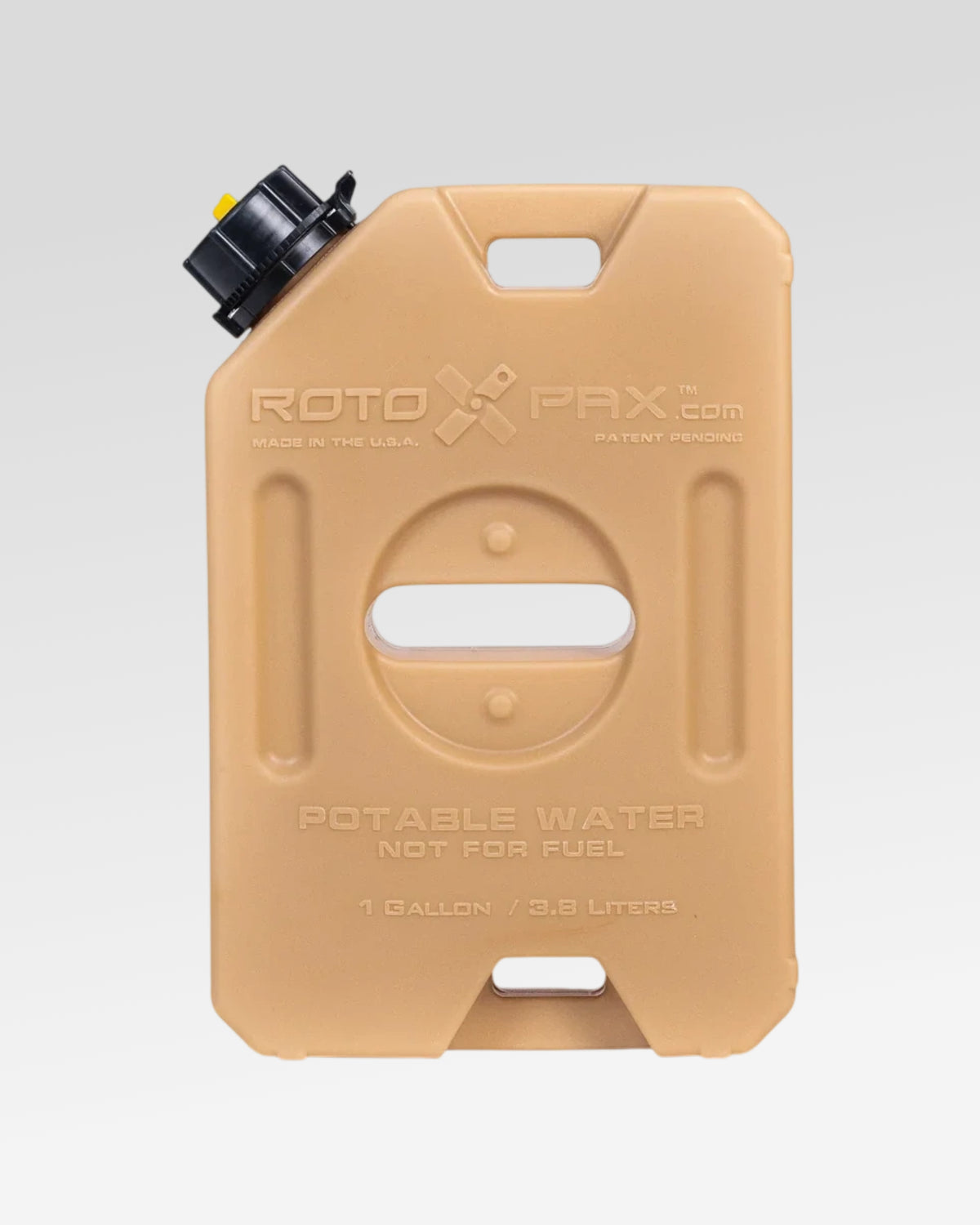 RotopaX 1 gal Liquid Container in Tan Beige