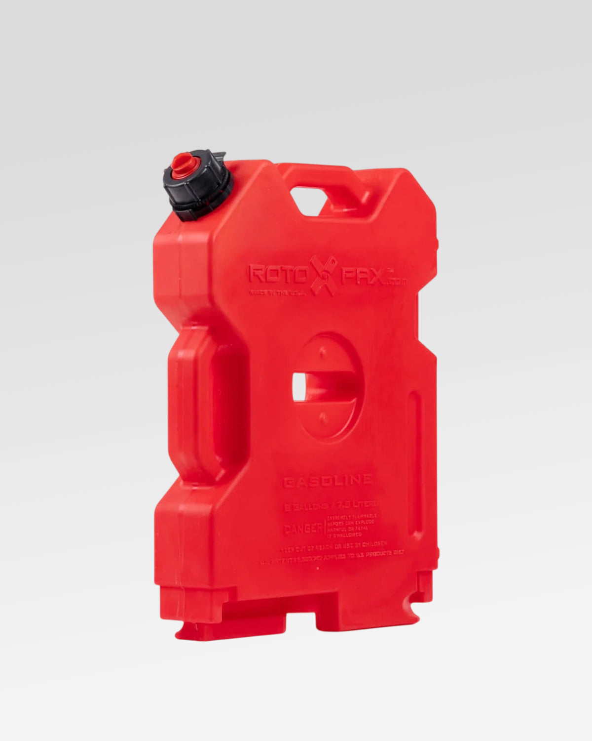 RotopaX 2 gal Gasoline Fuel Container in Red