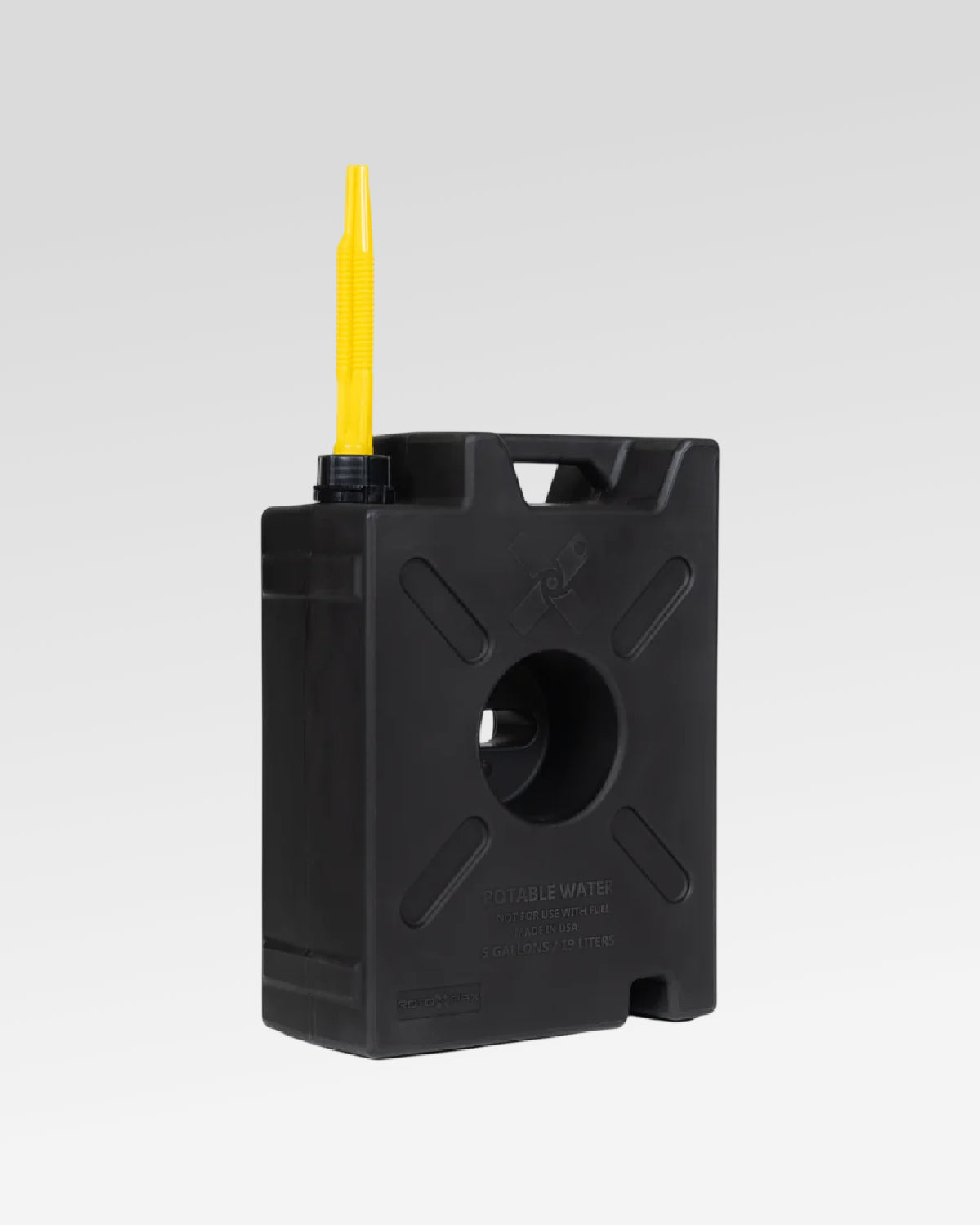 RotopaX 5 gal Liquid Container in Black