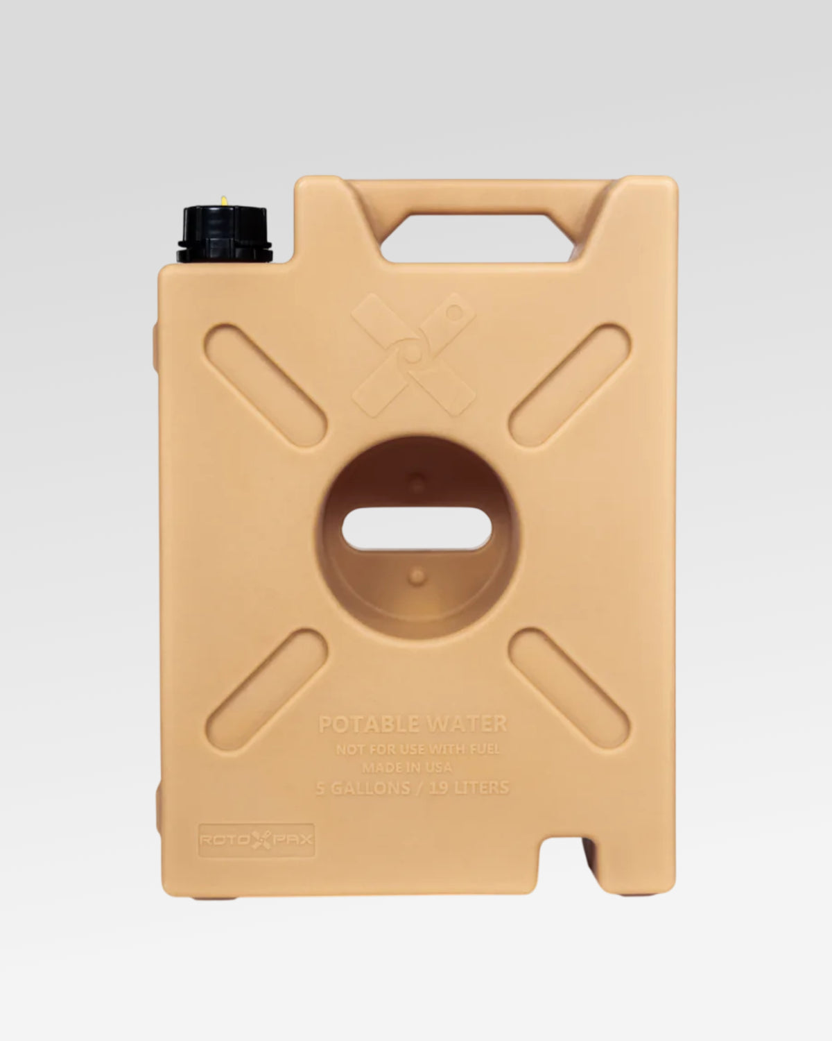 RotopaX 5 gal Liquid Container in Tan Beige
