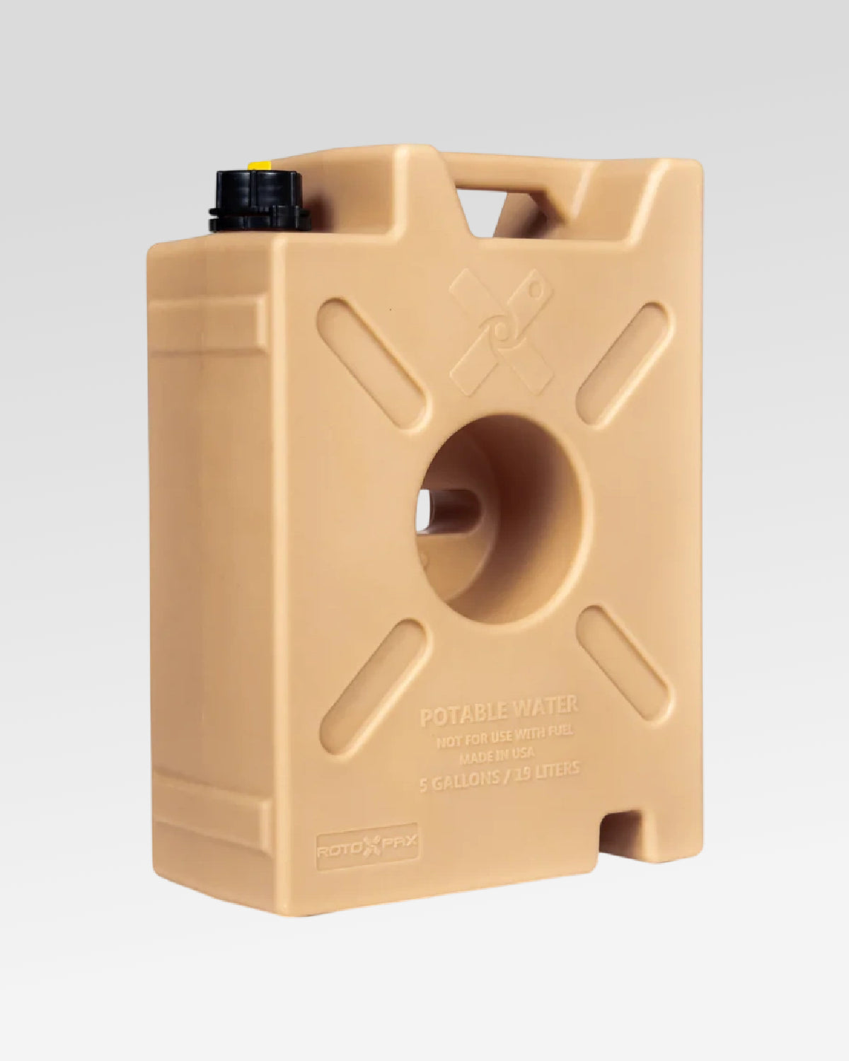 RotopaX 5 gal Liquid Container in Tan Beige